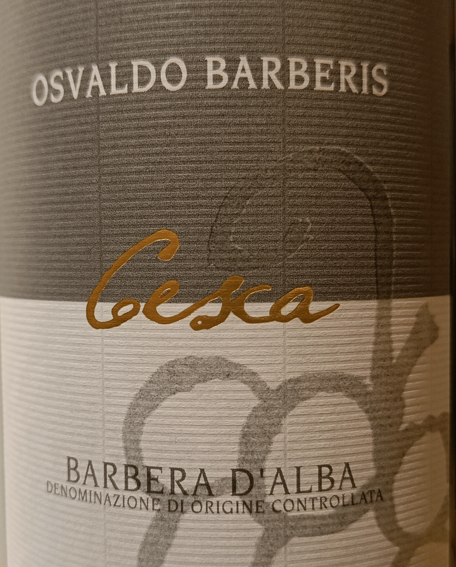 2021 Barbera d´Alba "Cesca", Osvaldo Barberis (Piemont, I)