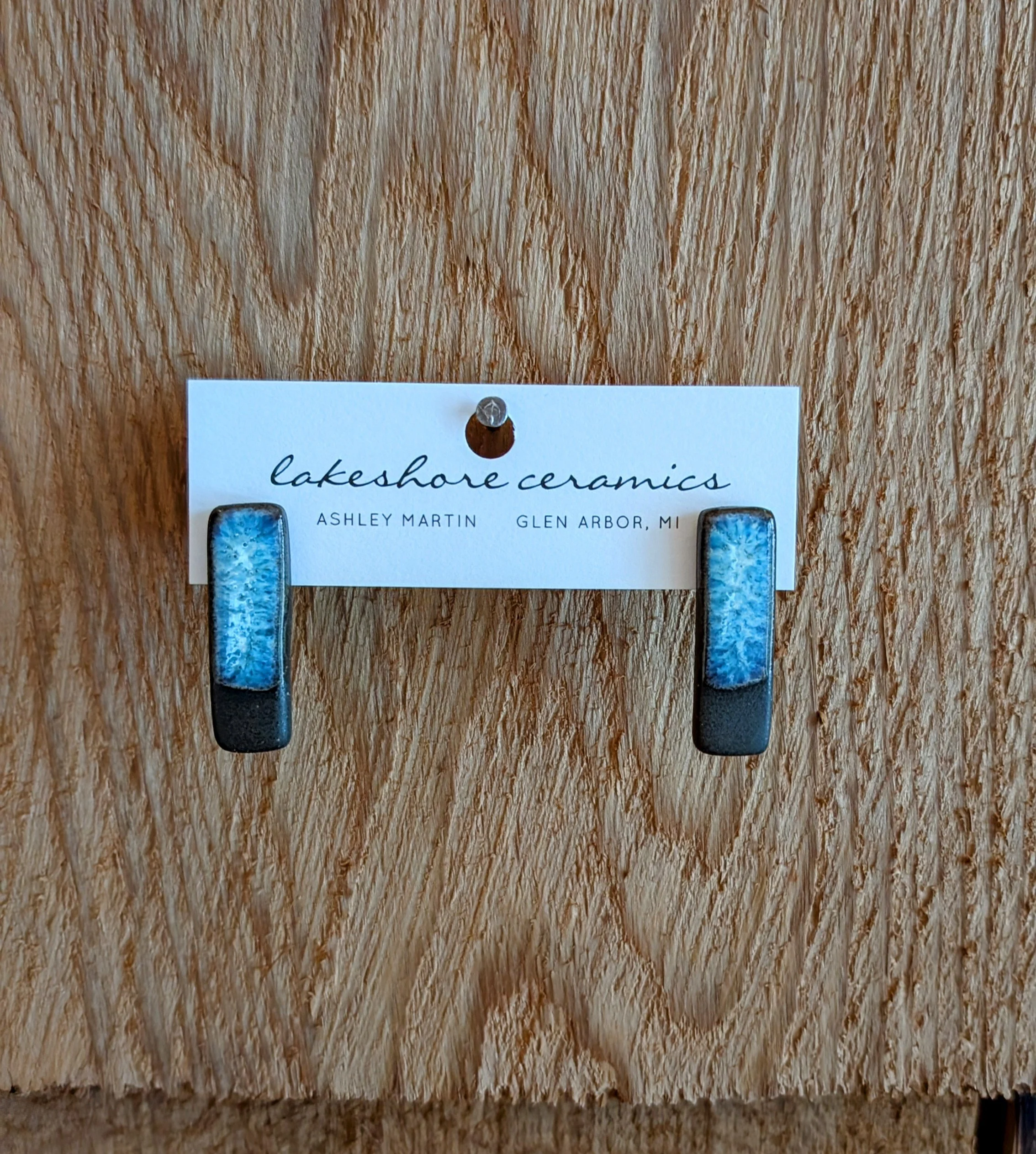 frozen shore earrings