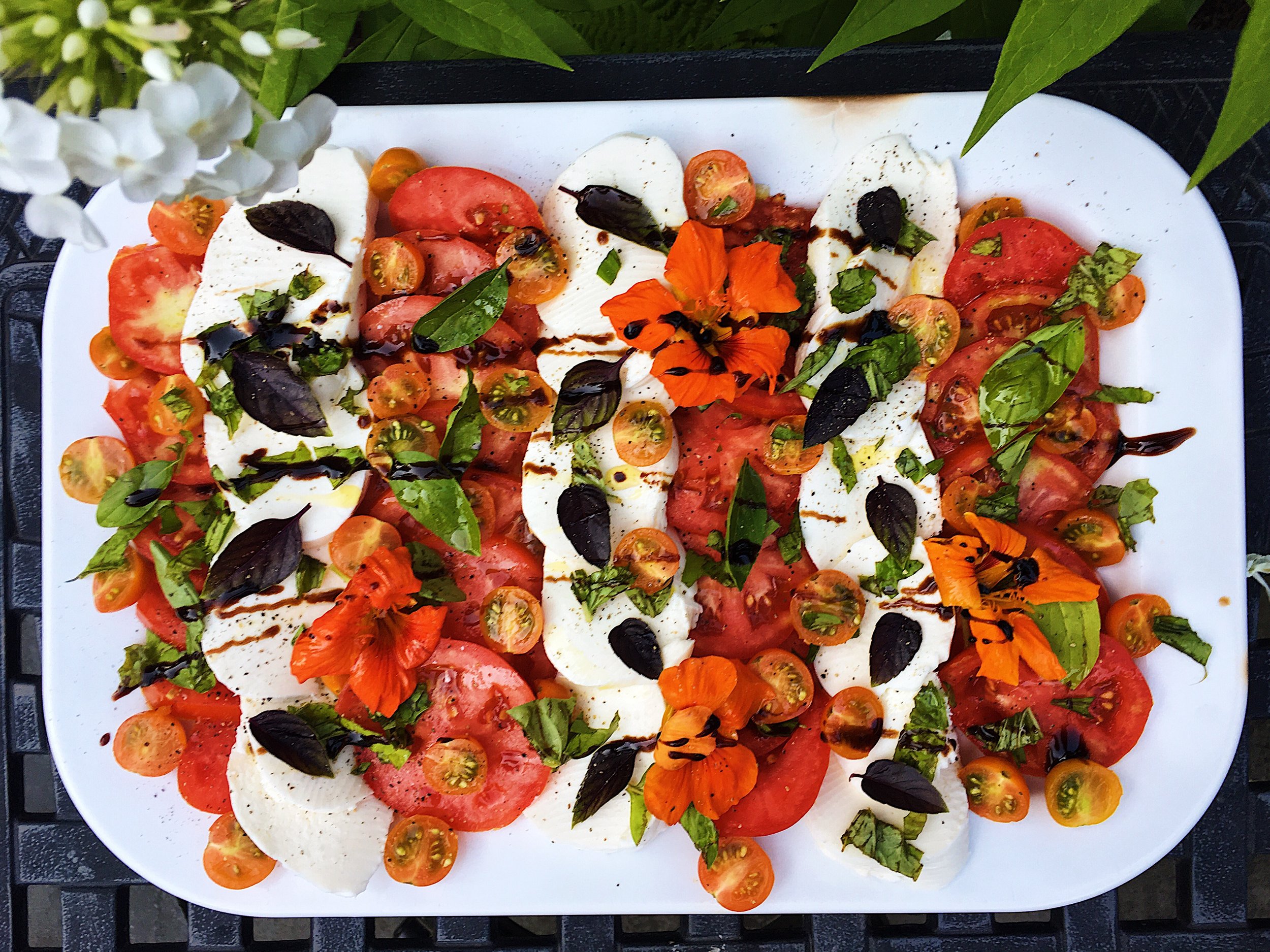 Colorful Caprese Salad