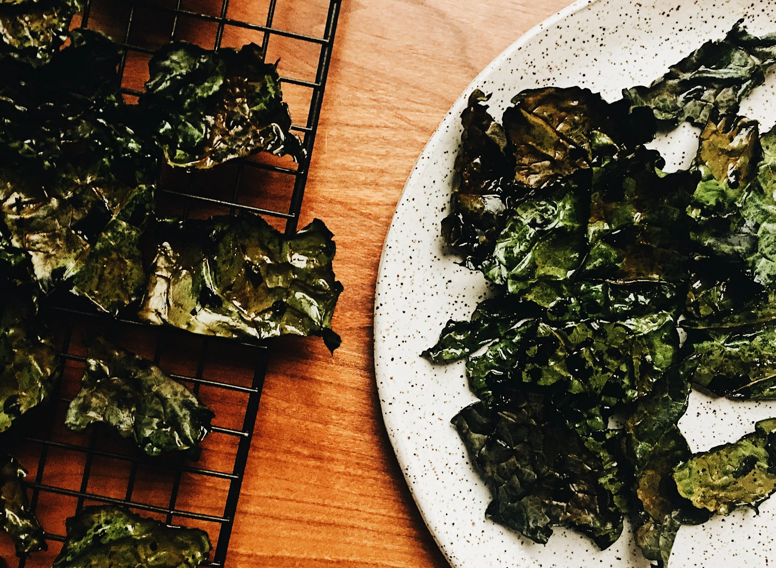 Lacinato Kale Chips