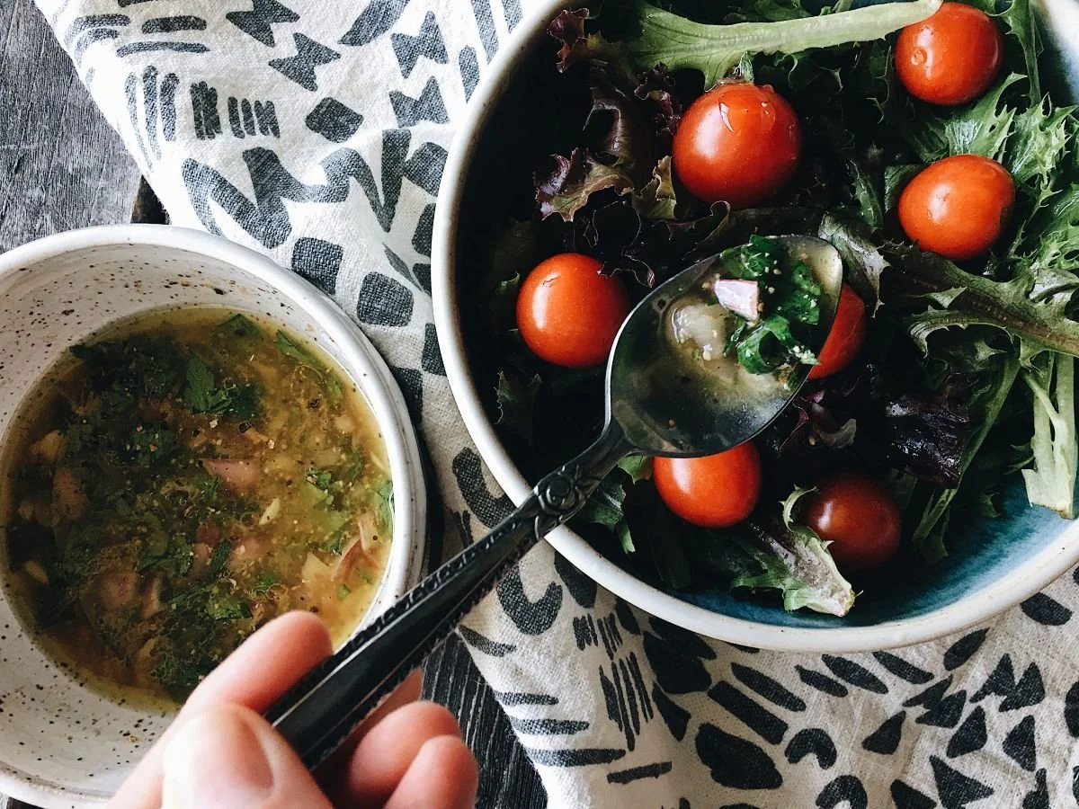 French Shallot and Herb Vinaigrette