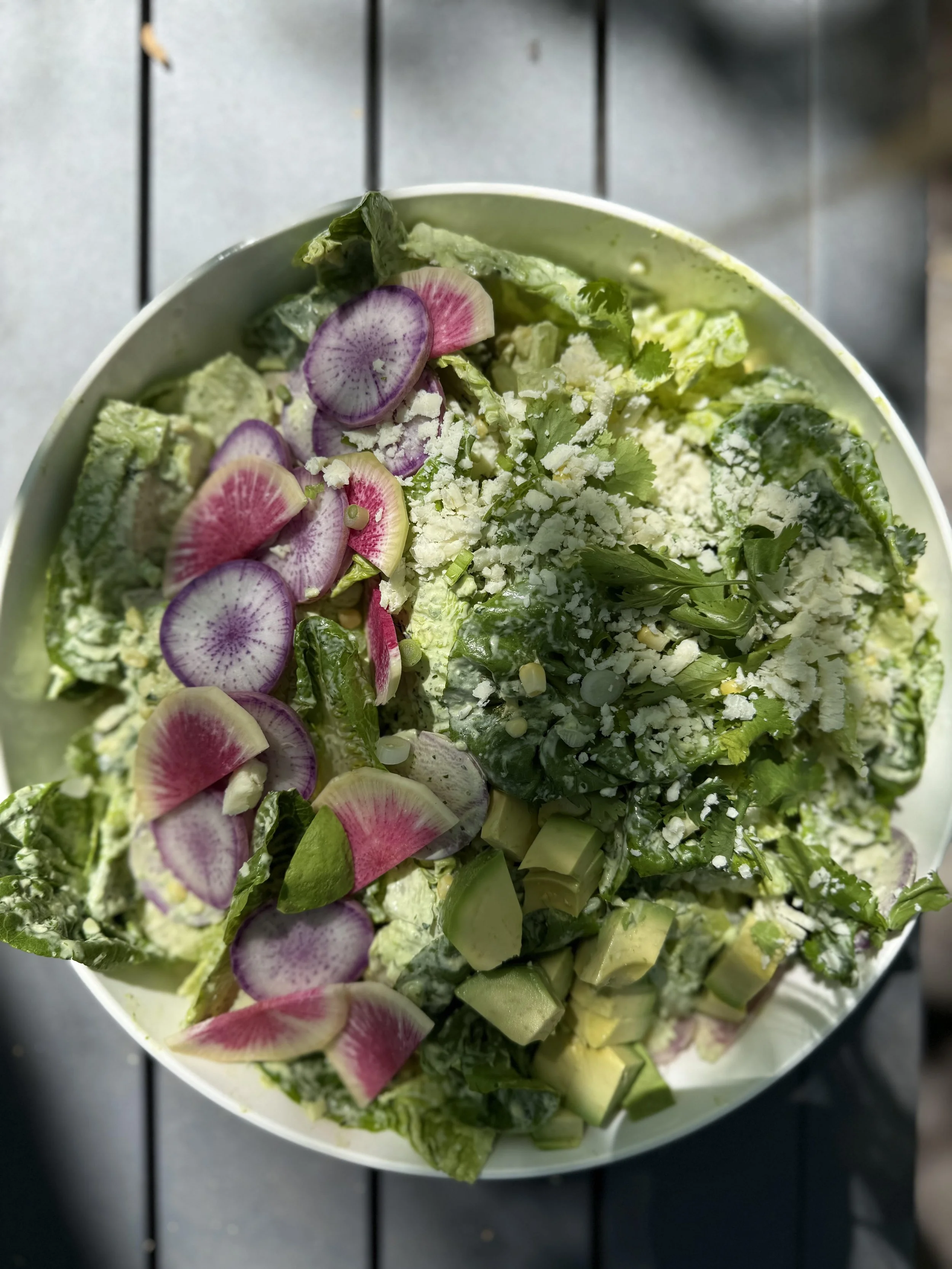 Spicy Green Goddess Dressing