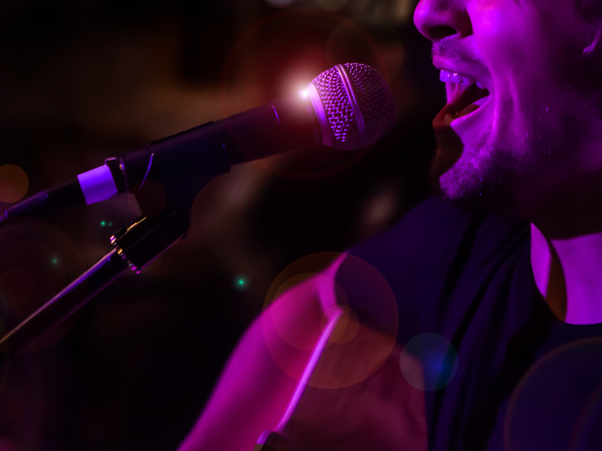 Open mic night, singing, party, event