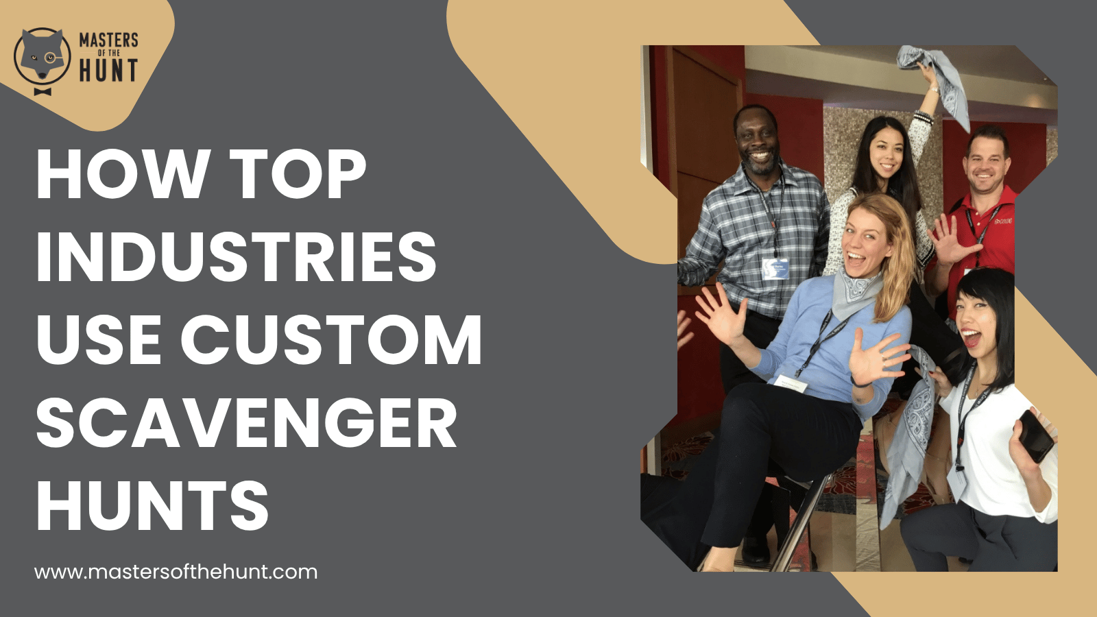 How Top Industries Use Custom Scavenger Hunts for Strategic Business Goals