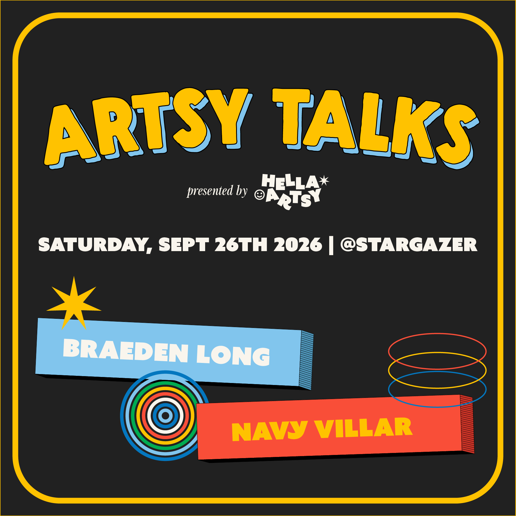 Artsy Talks: Navy Villar & Braeden Long