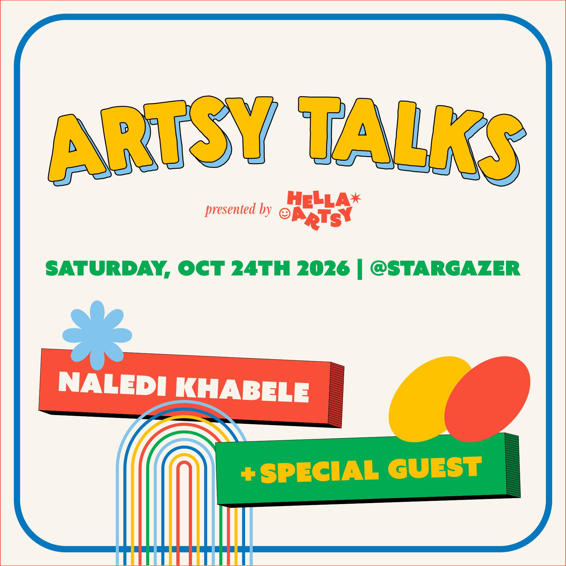 Artsy Talks: Naledi Khabele & Special Guest