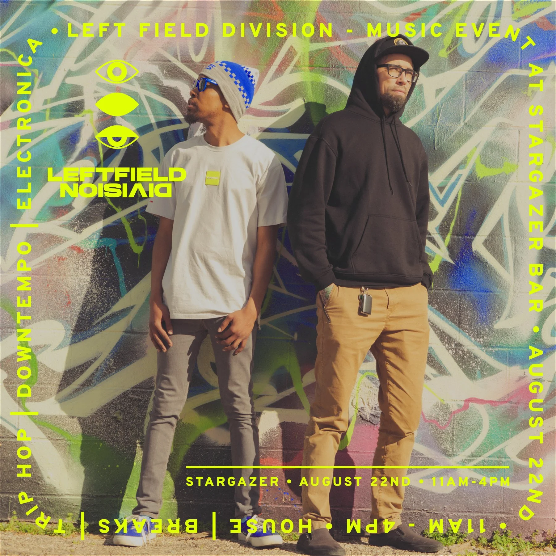 Left Field Division: CREATE ART &amp; LISTEN TO MUSIC