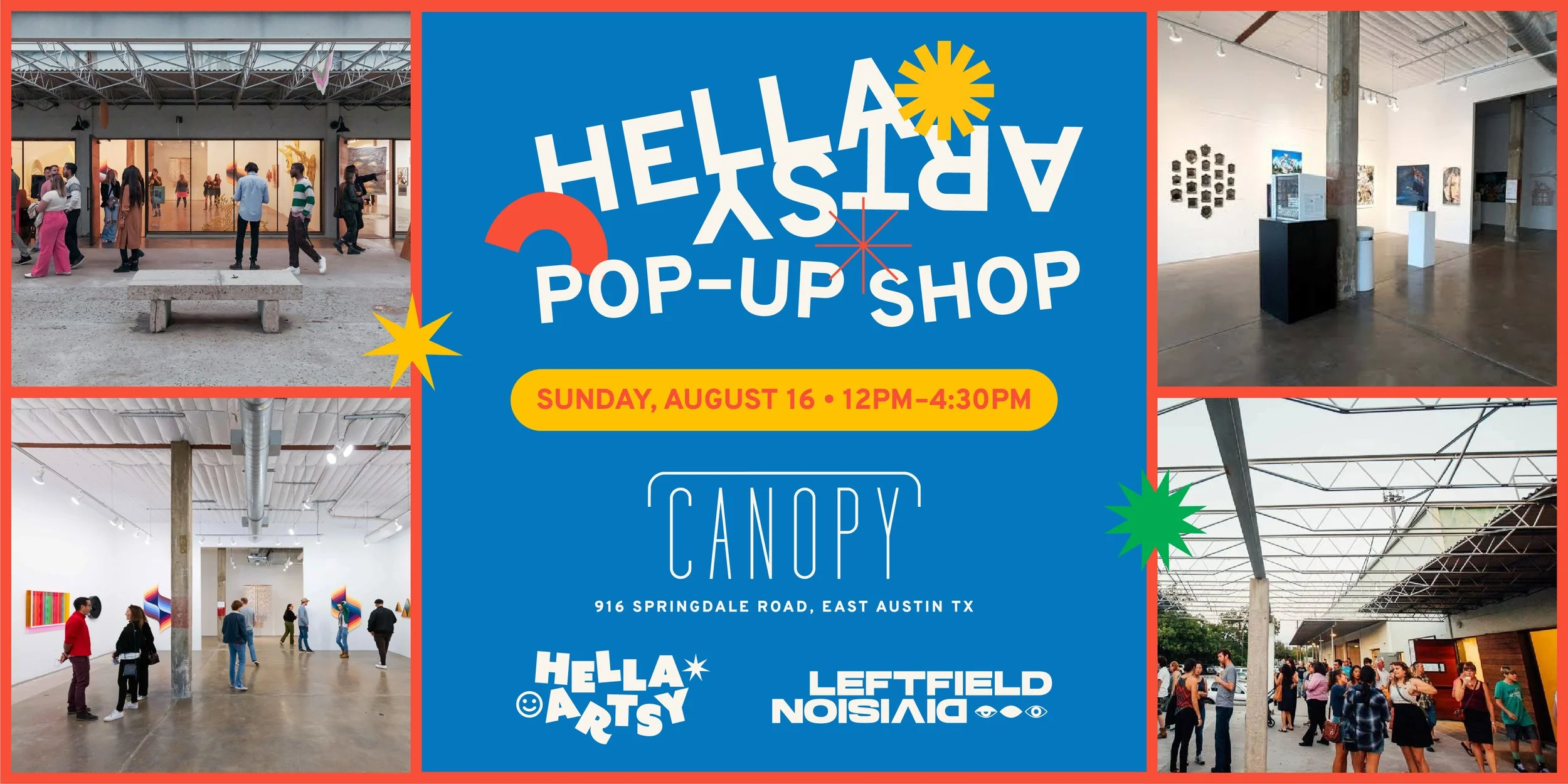 Hella Artsy Pop Up Shop: CERAMICS, PAINTINGS &amp; MORE