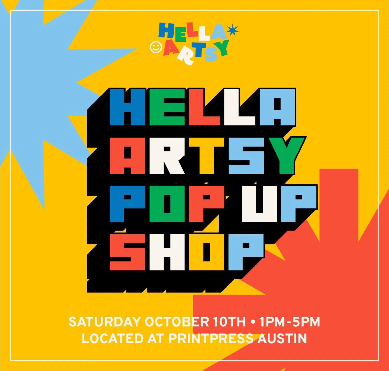 Hella Artsy Pop Up Shop