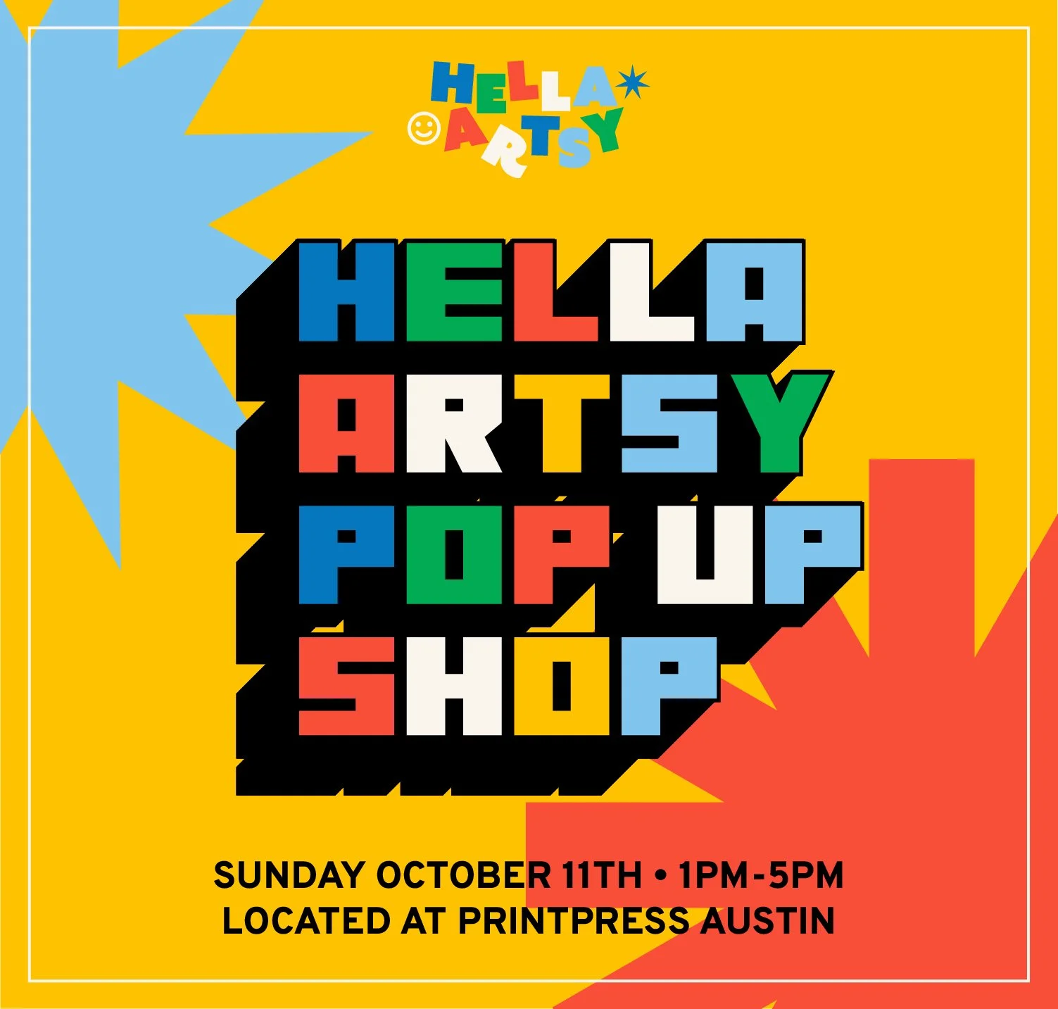 Hella Artsy Pop Up Shop