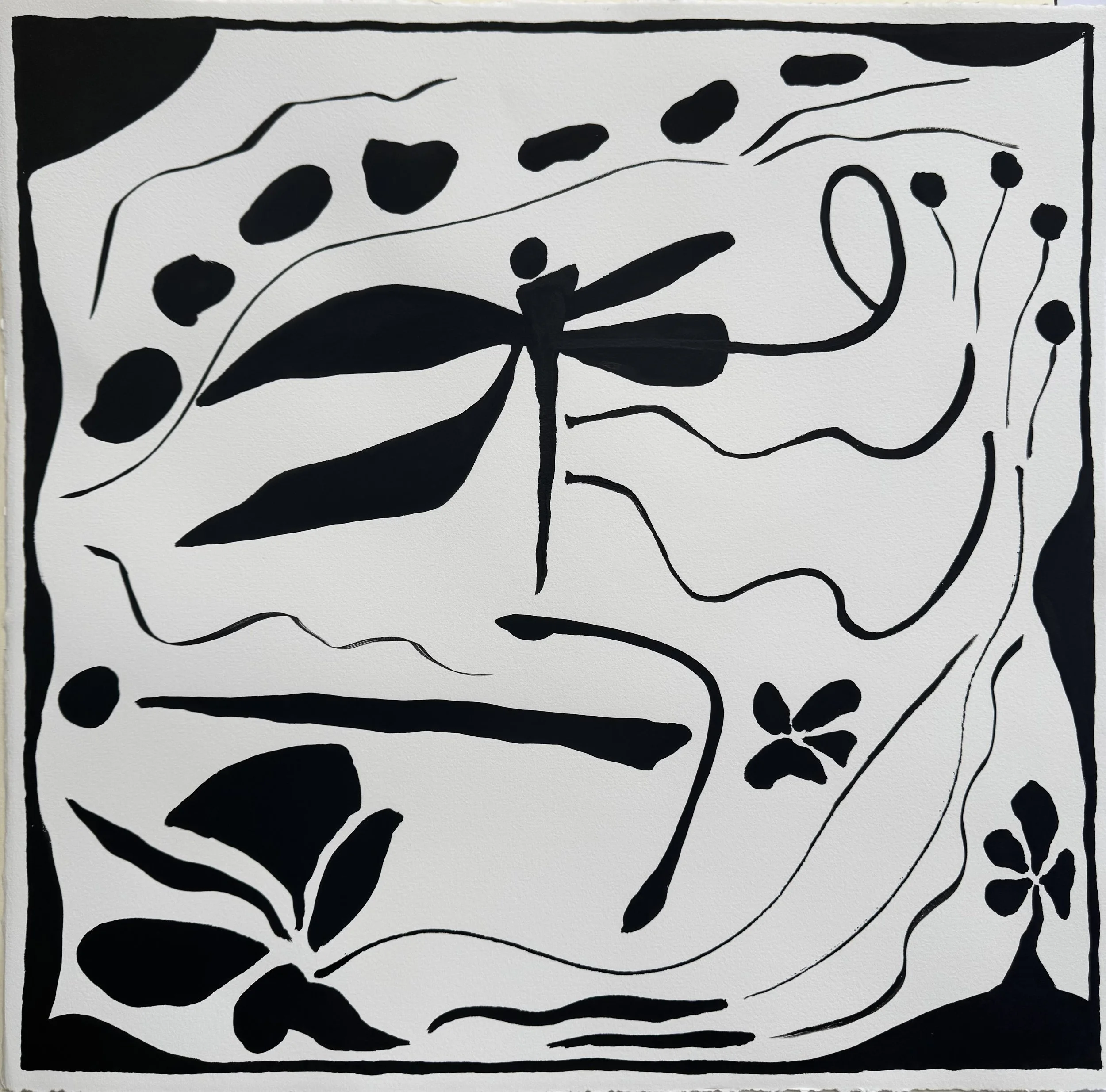 "Awake in Nature 8", 18x18, 2025