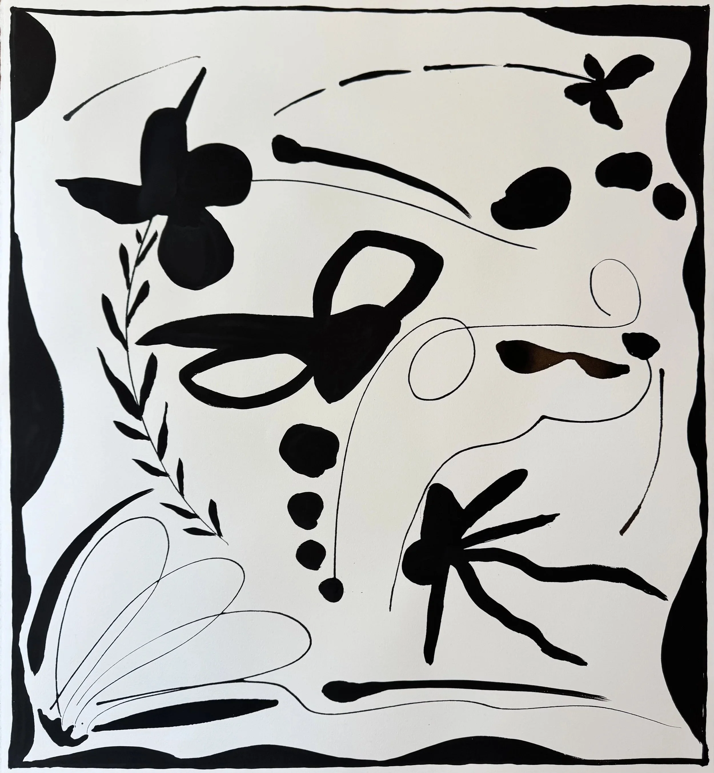 "Awake In Nature 3", 22.5 x 24", 2025