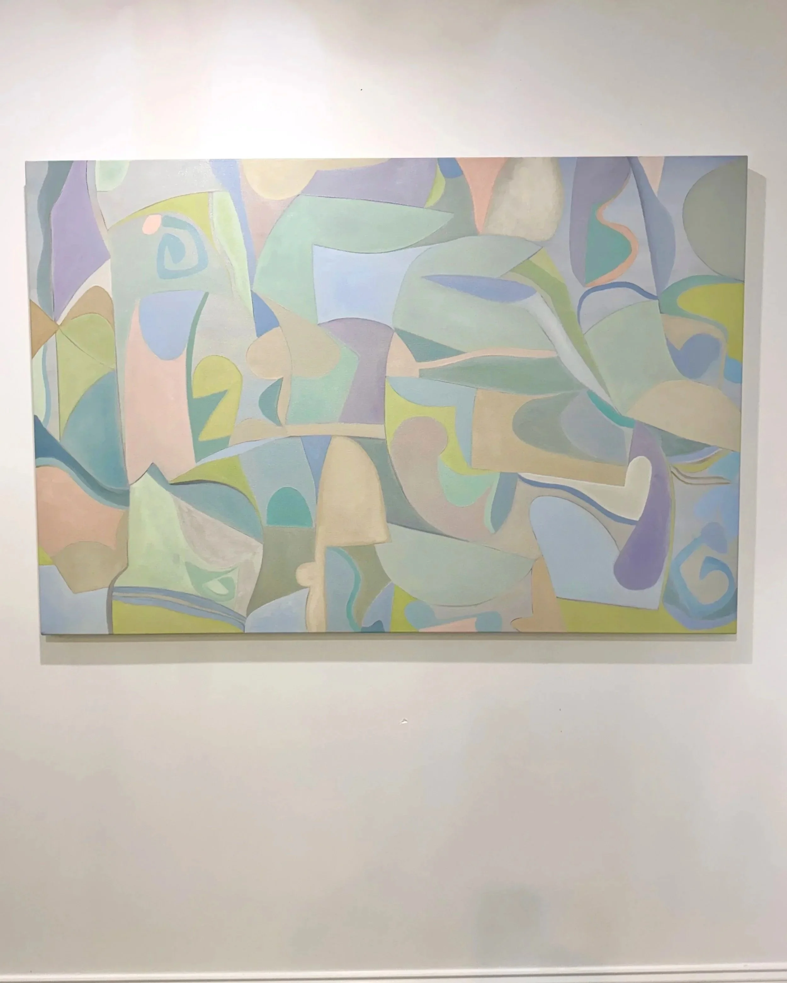 "Pucci", 40 x 60 inches, oil on canvas, 2026. AVAILABLE