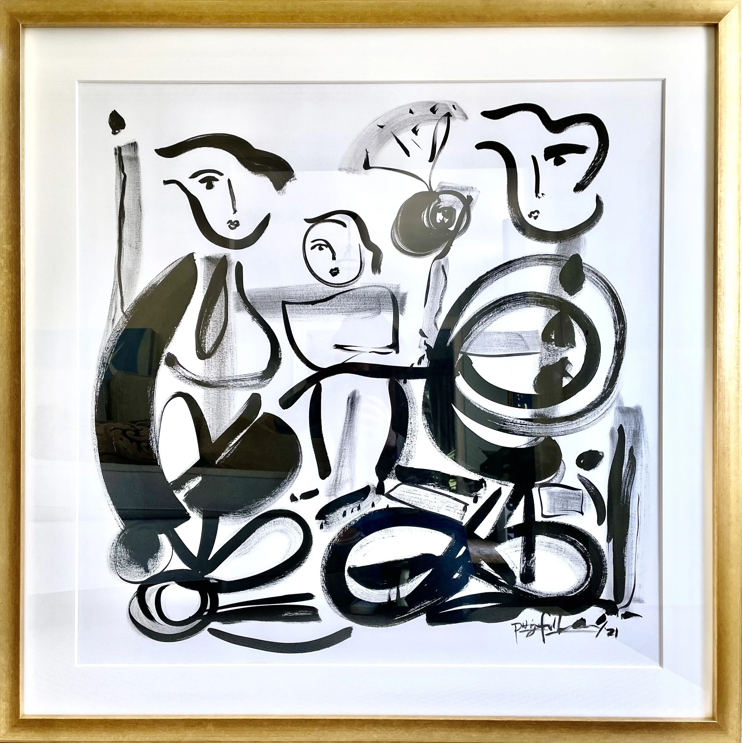 "Together", 45x50, 2021