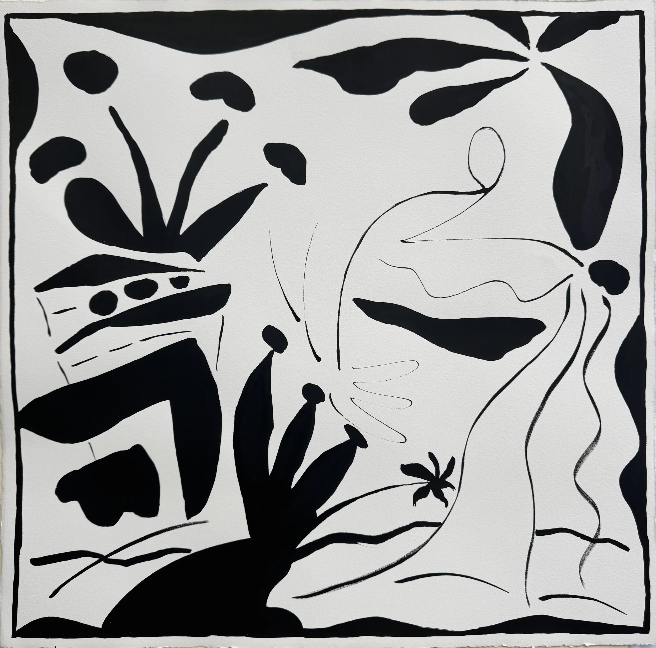 "Awake in Nature 9", 18x18, 2025