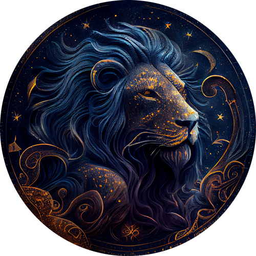 5th House Leo Lion