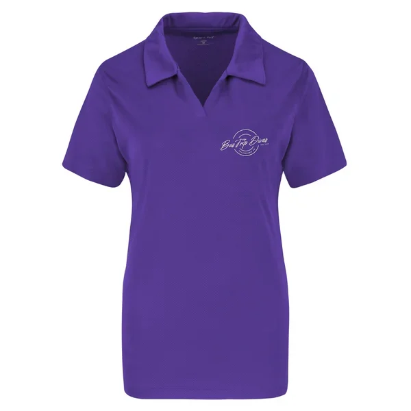 Ladies Racer Mesh Polo Shirt