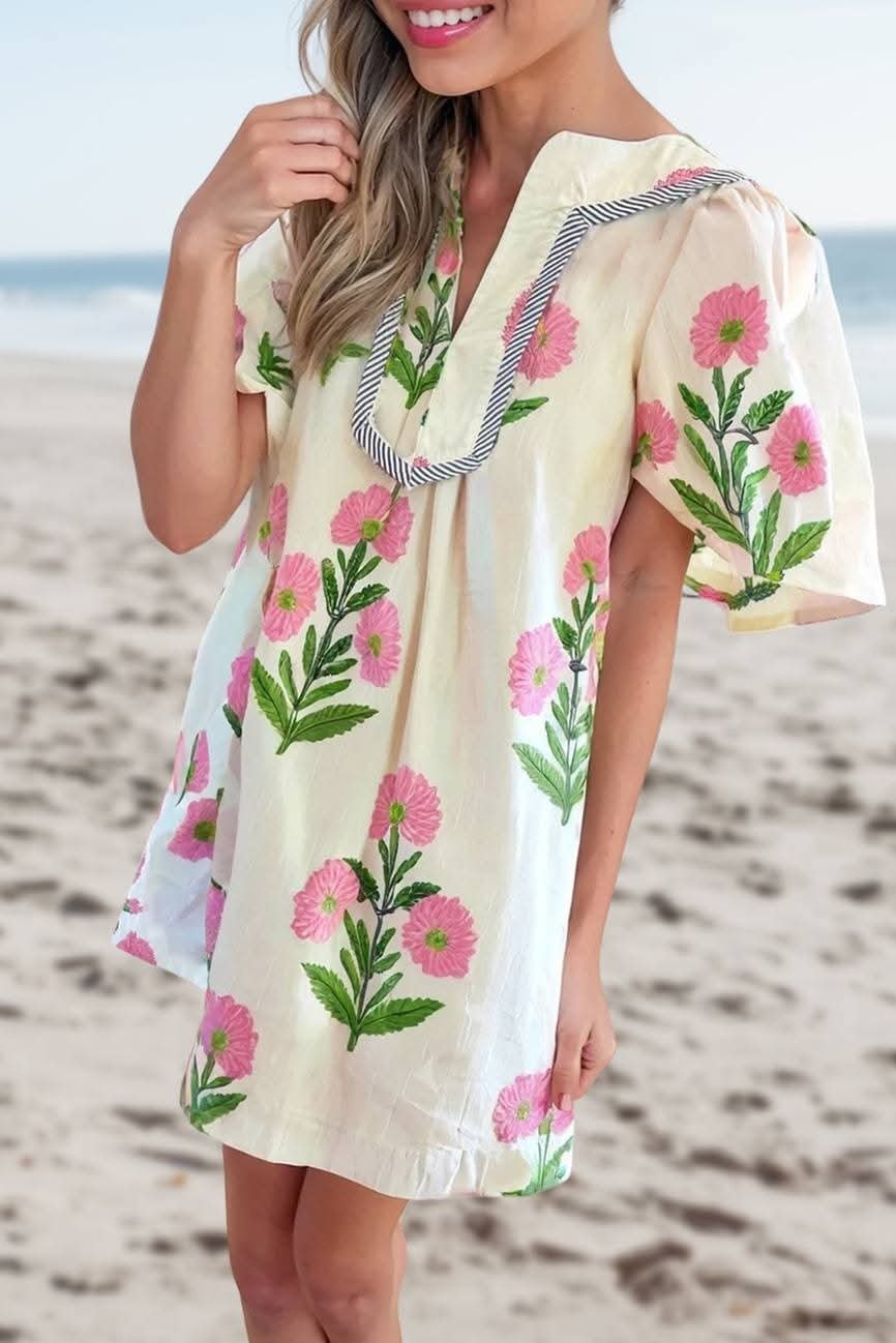Floral Mini Dress