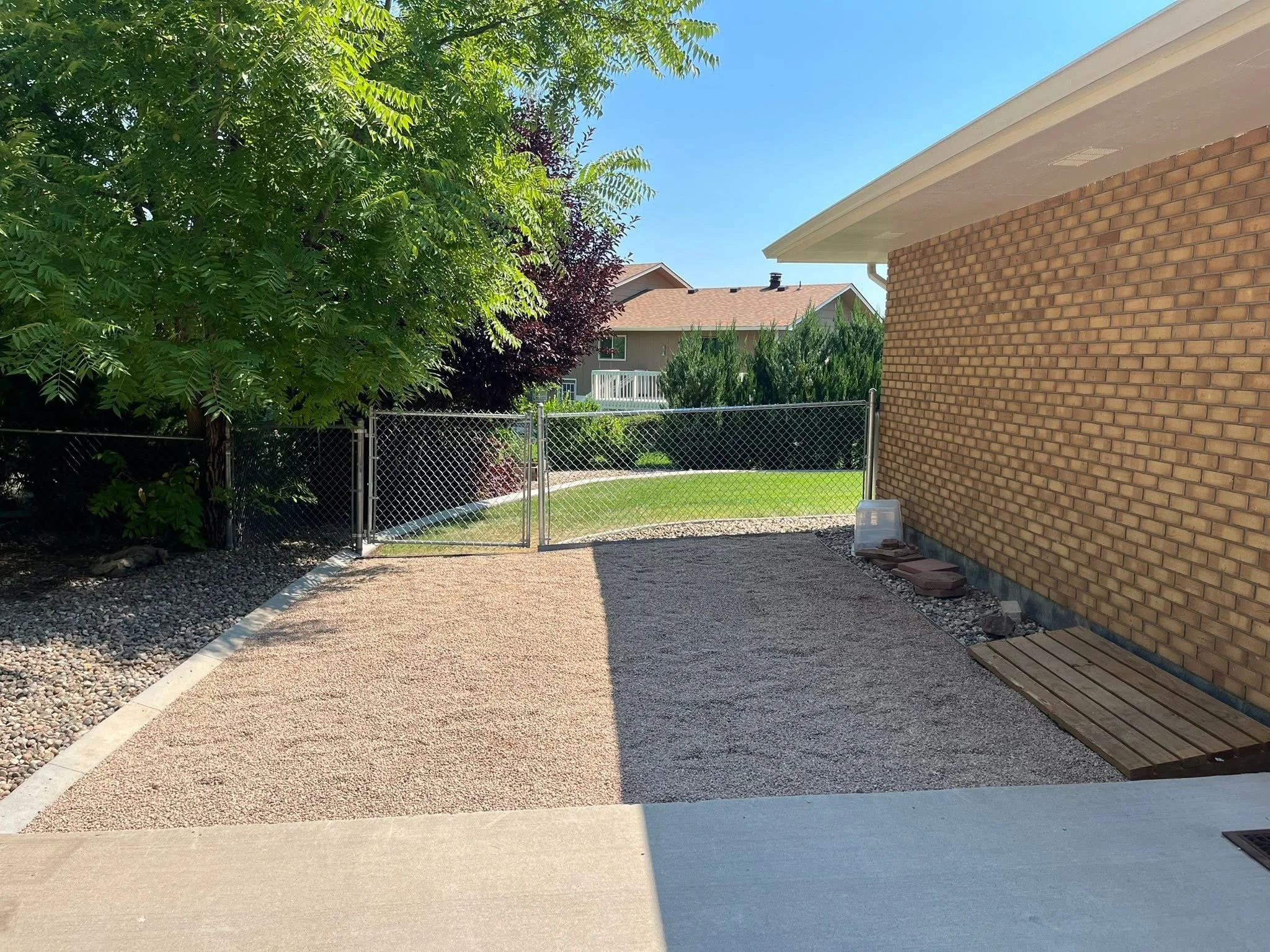 Landscaping project completed by Whipper Snapper Lawn Care in Bertoud CO