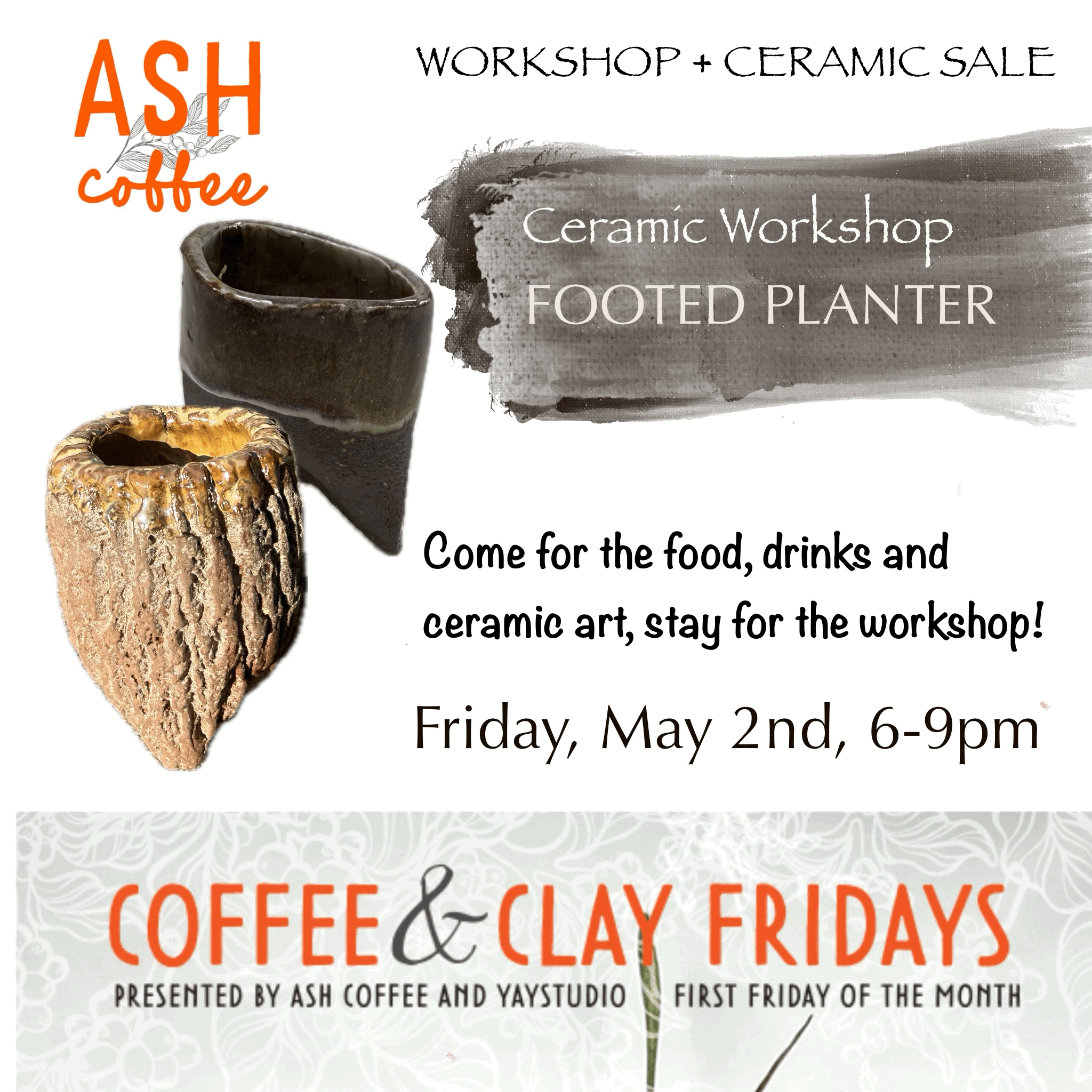 Coffee & Clay Fridays