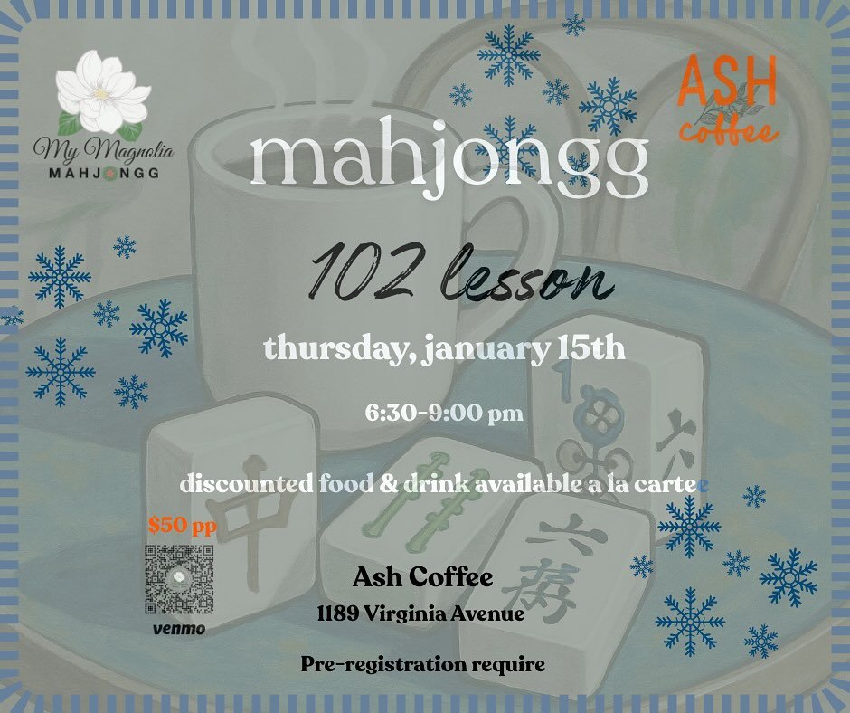 Up your game with an elevated lesson or with guided play. Join us at the fabulous Ash Coffee and bring or find your people. Cheers Bird Bam! Pre-registration required. For this 2.5 hour lesson, registration will be $65.

Save your spot by sending you