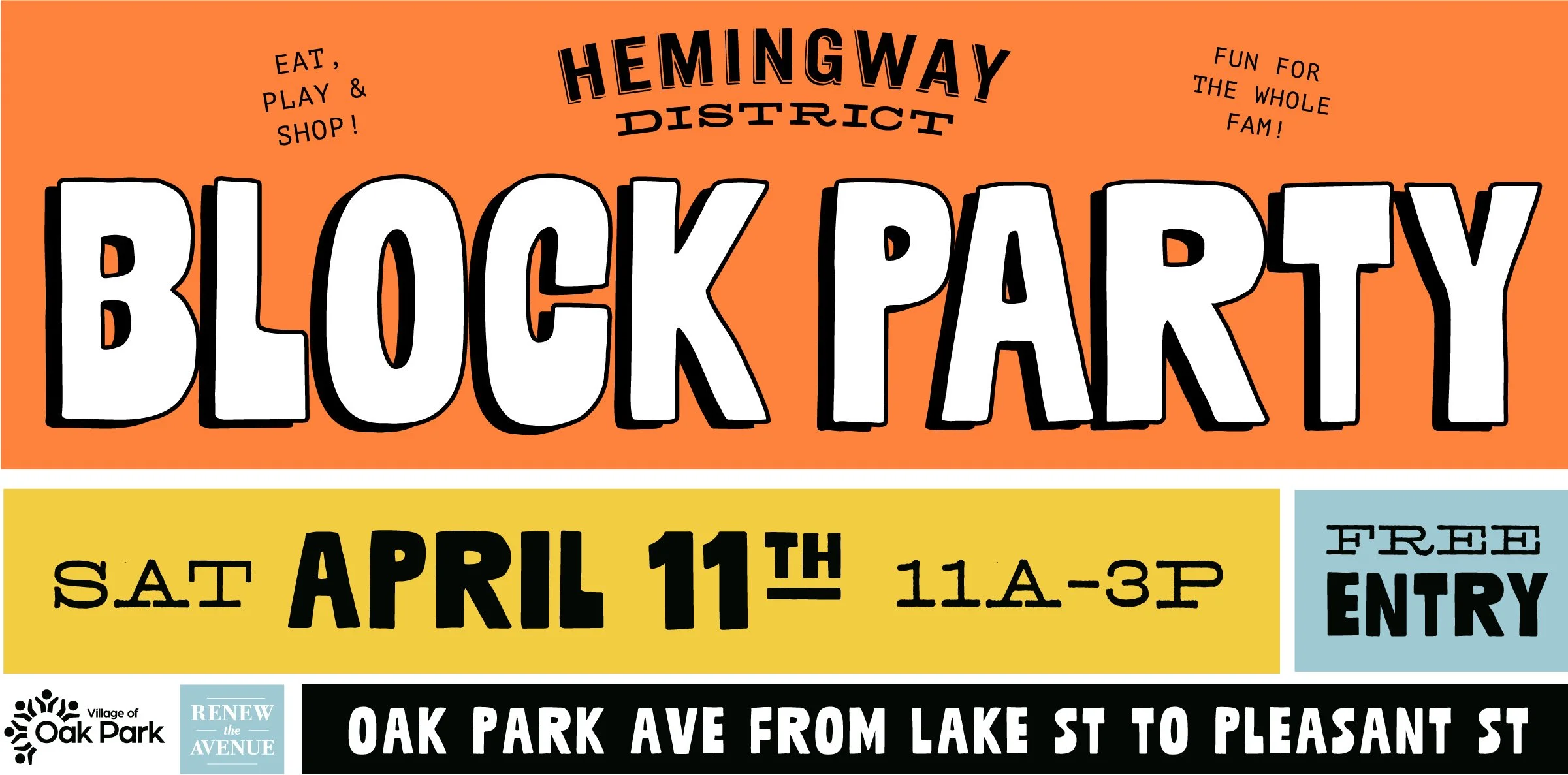 Hemingway District Block Party!