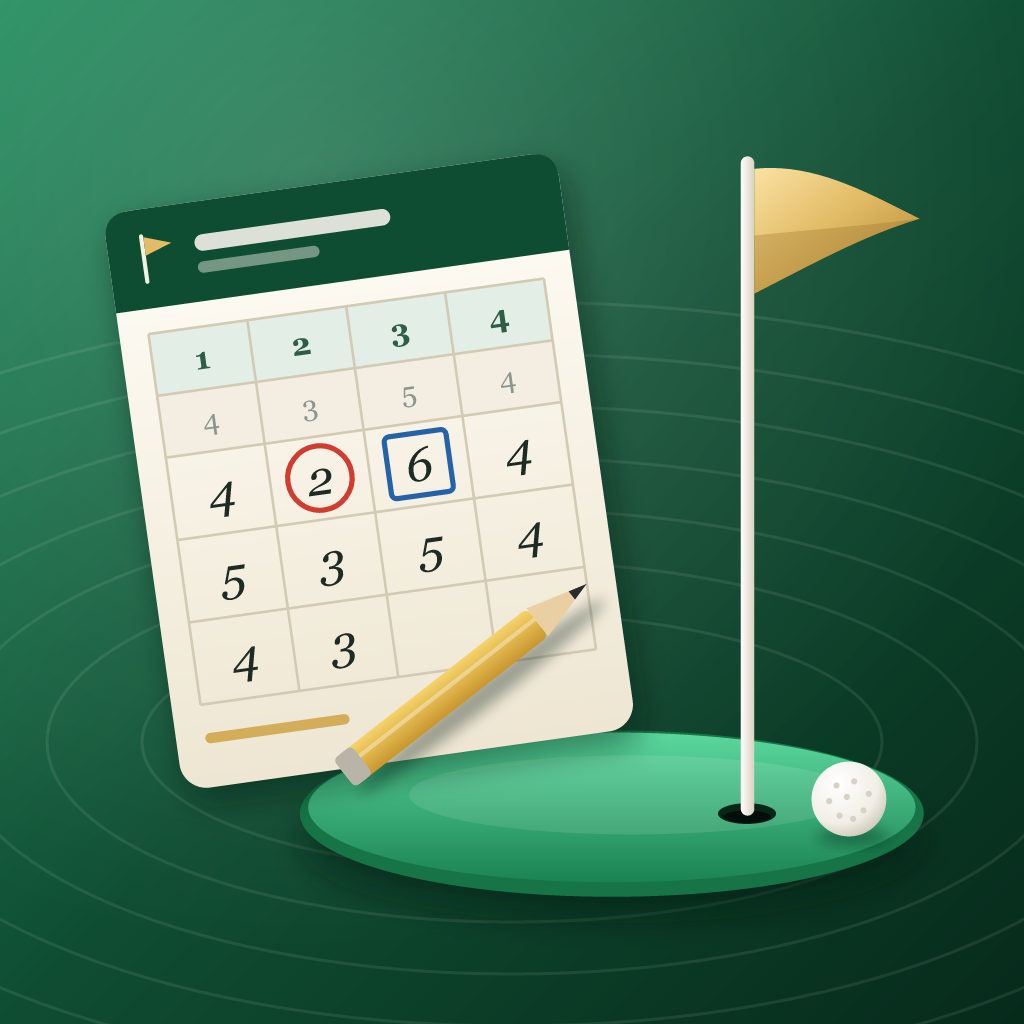 Birdie Book - Score Keeper