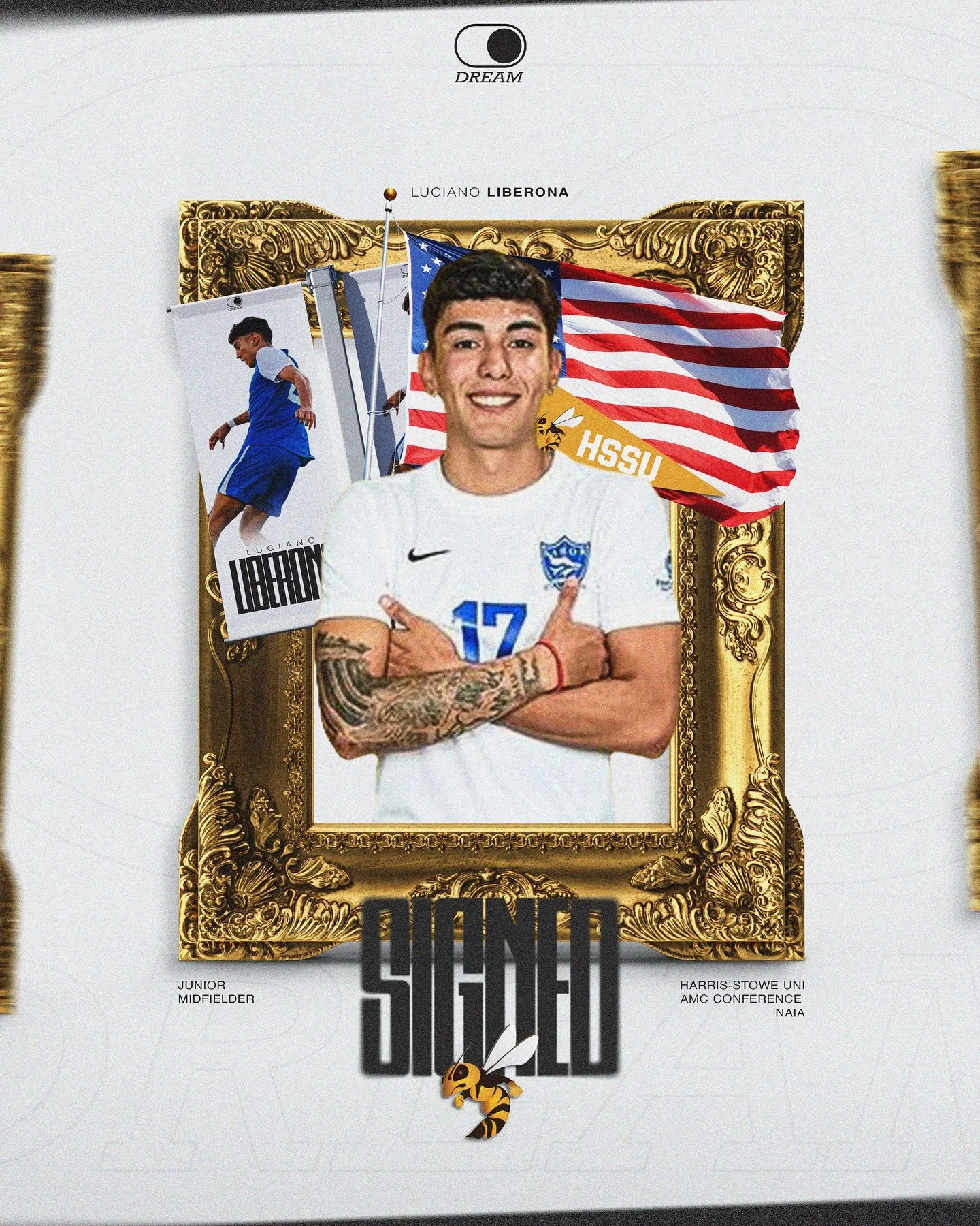 Luciano Liberona from Chile to Missouri. 🇨🇱 ✍️

Congratulations to our player, @liberonaa , for continuing his career at the NAIA and AMC team Harris-Stowe University.

We planned, he played, and together we achieved. We&rsquo;re very proud of you.