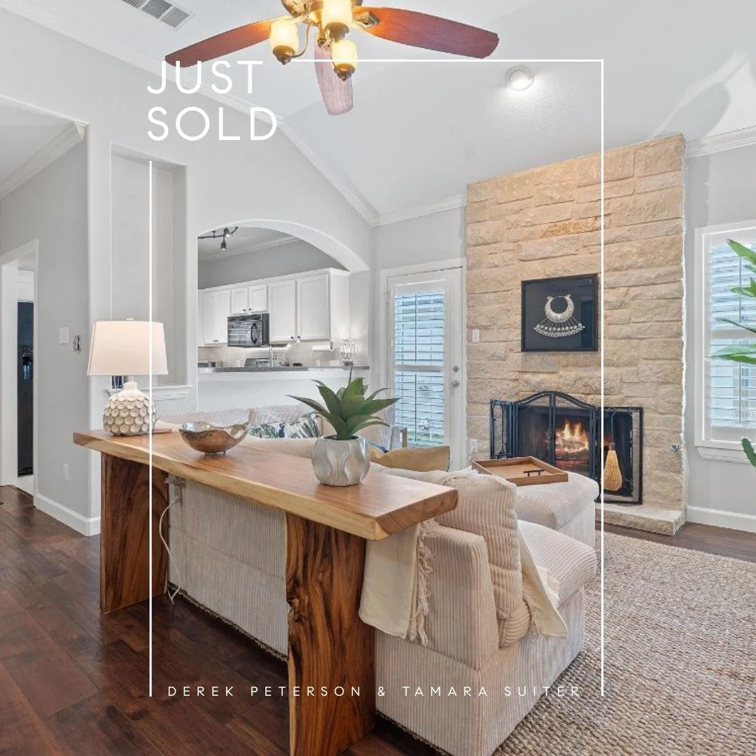 SOLD & CLOSED! 💛✨ We’re so excited to celebrate the closing of this beautifully updated one-story condo in the gated Cottage Court community. With oak trees lining the streets, a cozy stone patio, and modern touches throughout, it’s