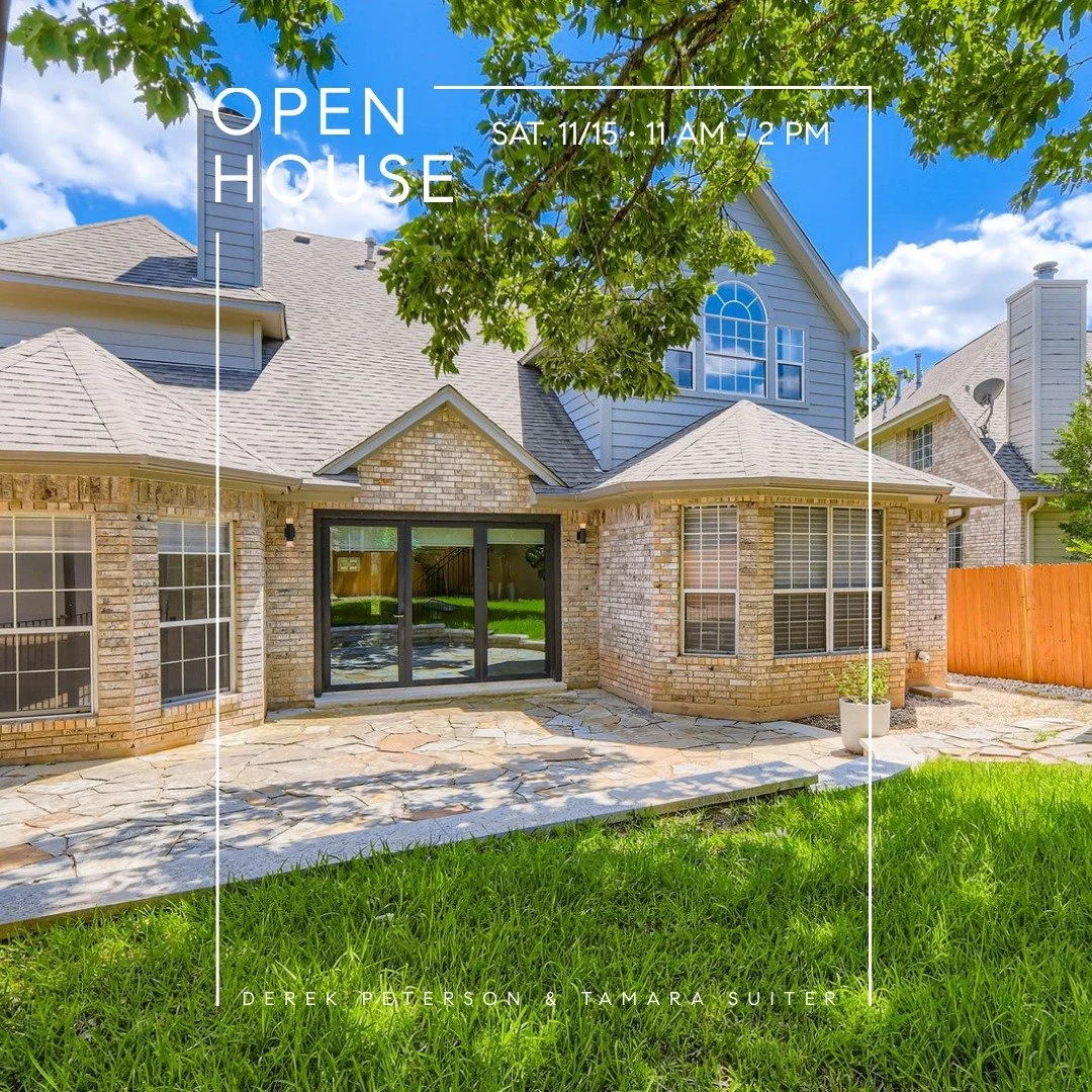 🏡 OPEN HOUSE | Saturday, Nov. 15th from 11 AM - 2 PM | 6110 Blanco River Pass Austin, TX 78749

5 bedrooms &bull; 4 bathrooms &bull; 3,456 square feet &bull; Offered at $965,000. Step inside this custom dream home in the heart of Legend Oaks, filled