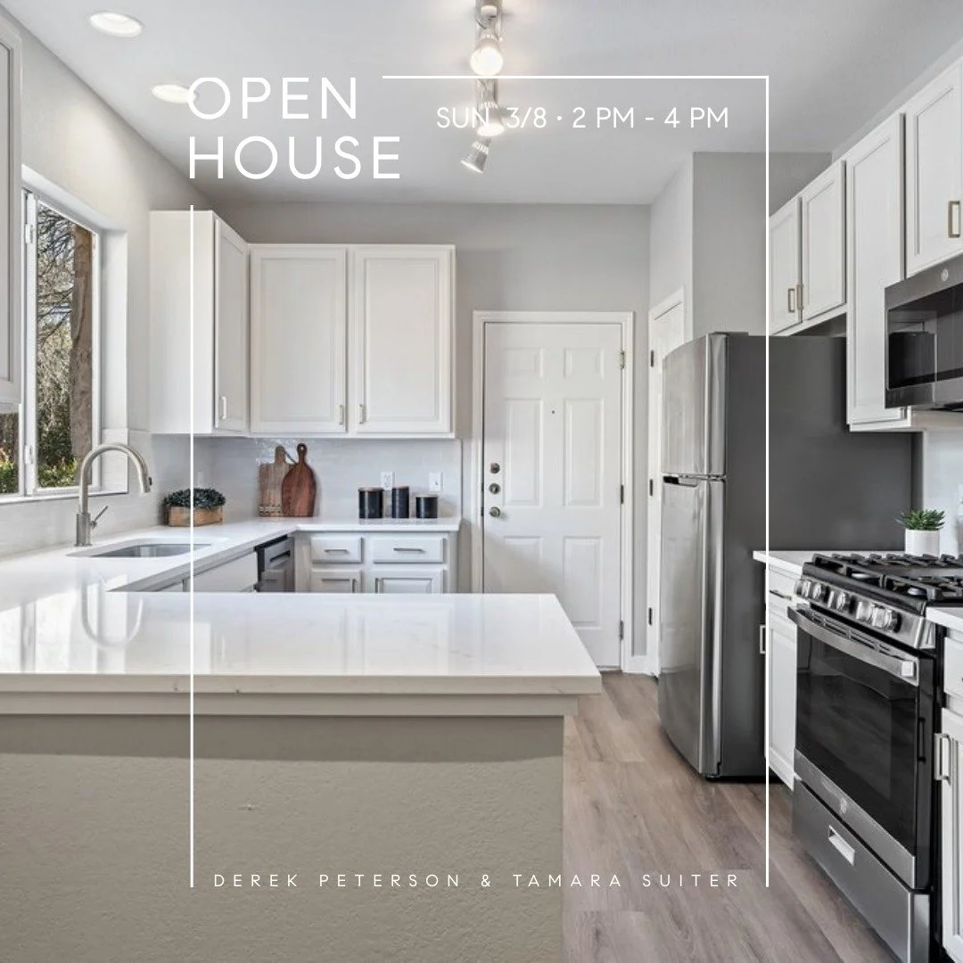 🏡 OPEN HOUSE 🏡 Sunday, Mar. 8th from 2 - 4 PM | 7501 Shadowridge Run Unit 119 Austin, TX 78749 

Swing by, say hi, and take a look around! We'd love to see you! ☔️ #theATXteam
.
.
.
.
#compassATX #ATXhomes #AustinRealEstate #AustinRealtor #SellingA