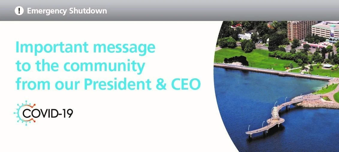 A Message to the Community from Joseph Brant Hospital President & CEO Eric Vandewall — May 13, 2021
