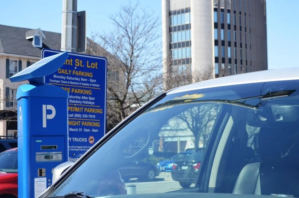 Is Burlington City Hall's free employee parking a tax risk with the CRA?
