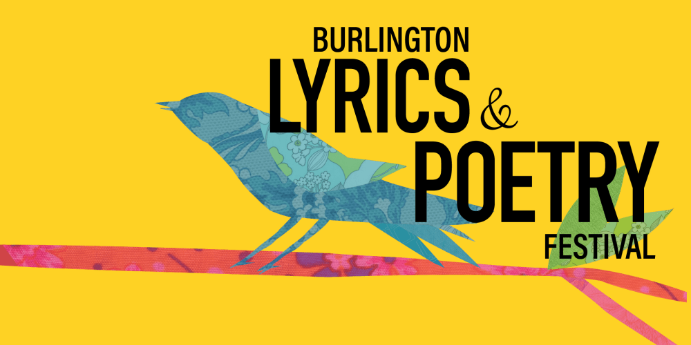 Burlington Public Library Announces Lyrics & Poetry Festival Lineup for April's National Poetry Month