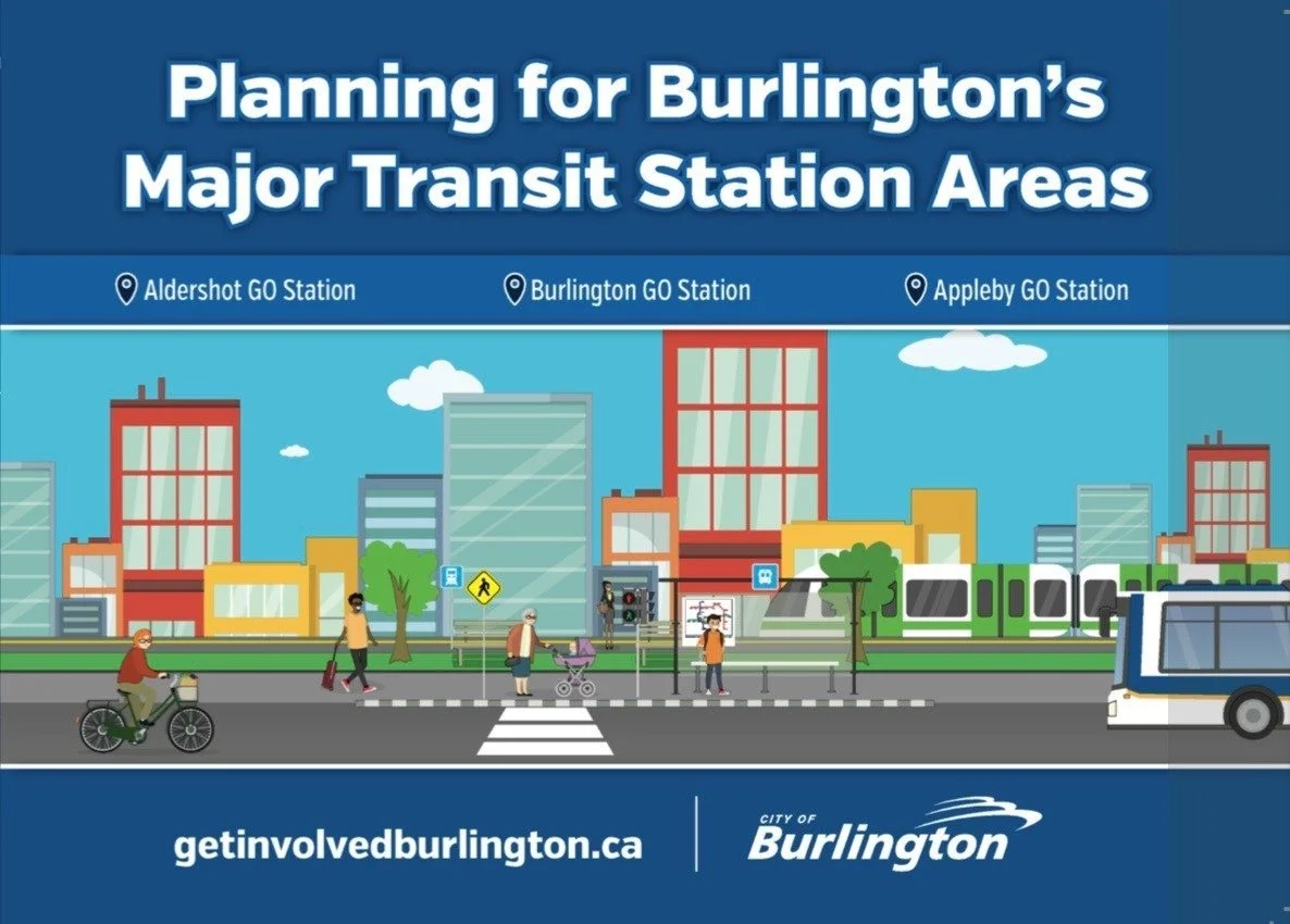 City of Burlington Moving Forward with Area-Specific Planning Process for Major Transit Station Areas