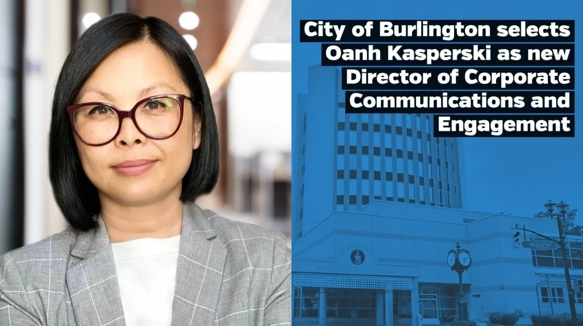 City of Burlington Selects Oanh Kasperski as New Director of Corporate Communications & Engagement