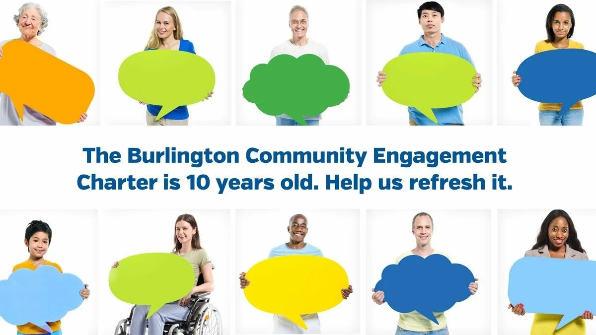 City of Burlington’s Updated Draft Burlington Engagement Charter Ready for Review
