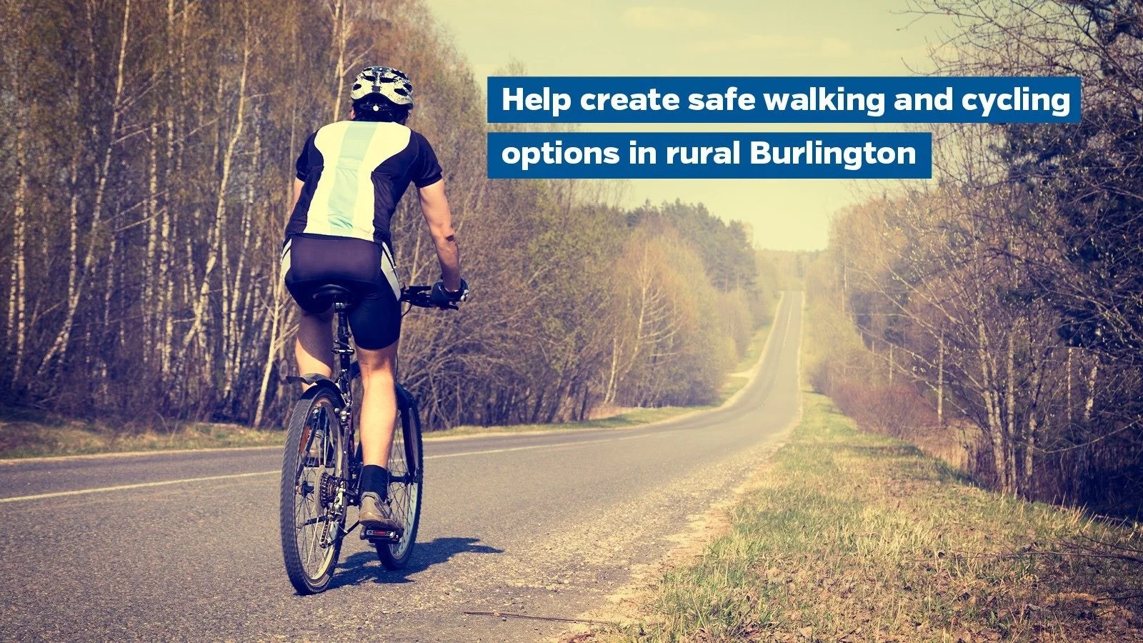 City Seeks Input on Burlington Draft Rural Active Transportation Network