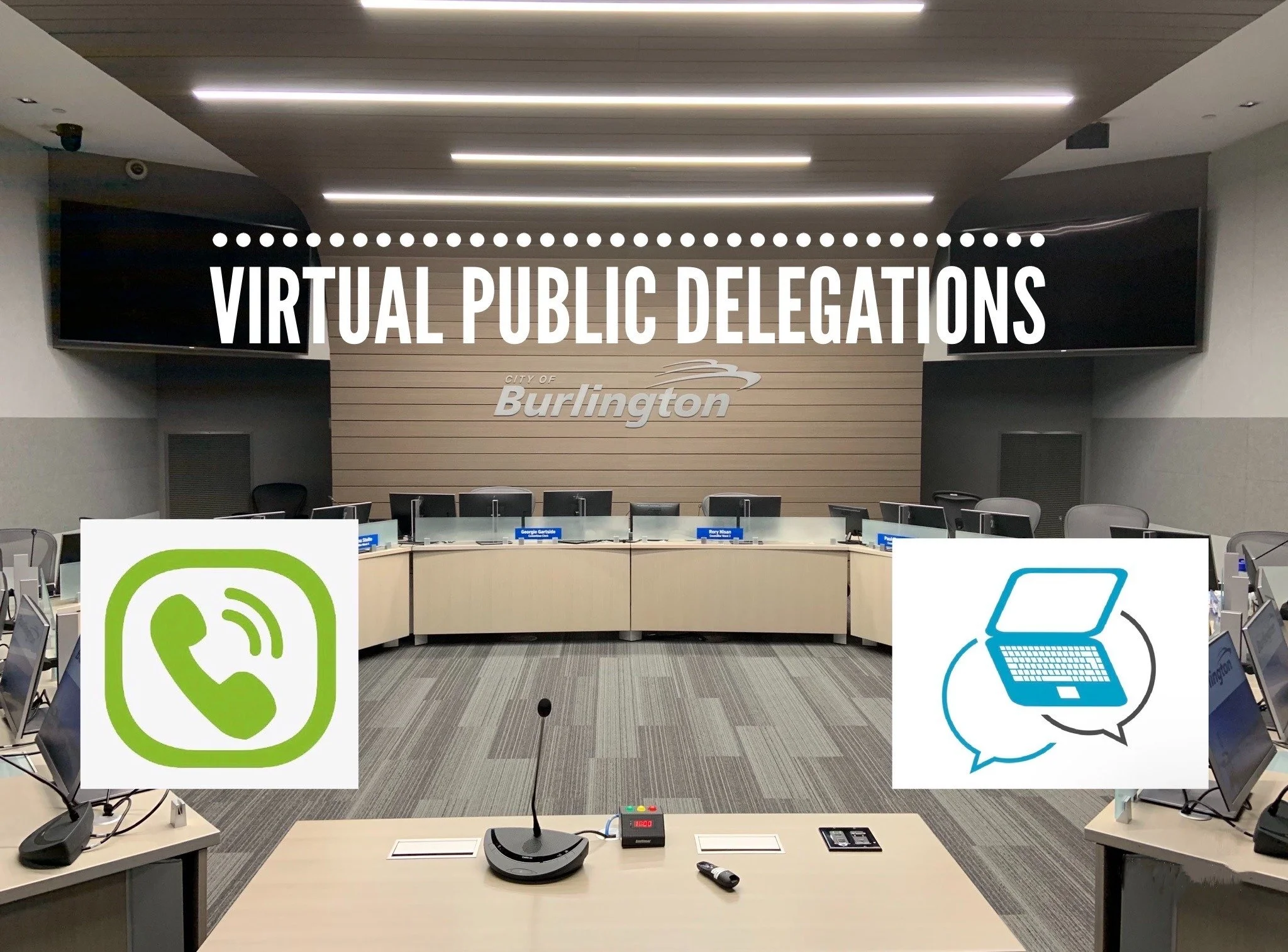 COVID-19 Update: Burlington City Council Approves Virtual Statutory Public Meetings