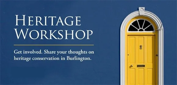 Heritage Burlington needs you