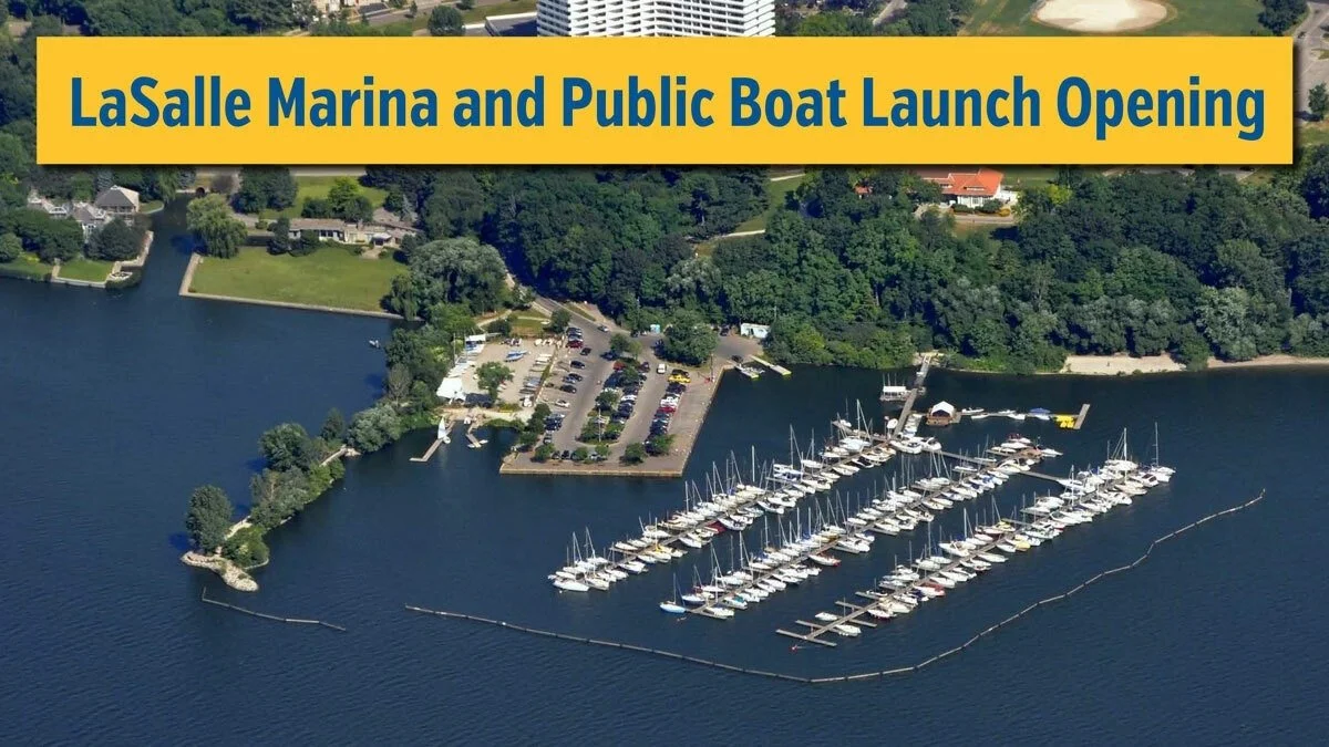 LaSalle Park Community Marina & Public Boat Launch Opening May 1