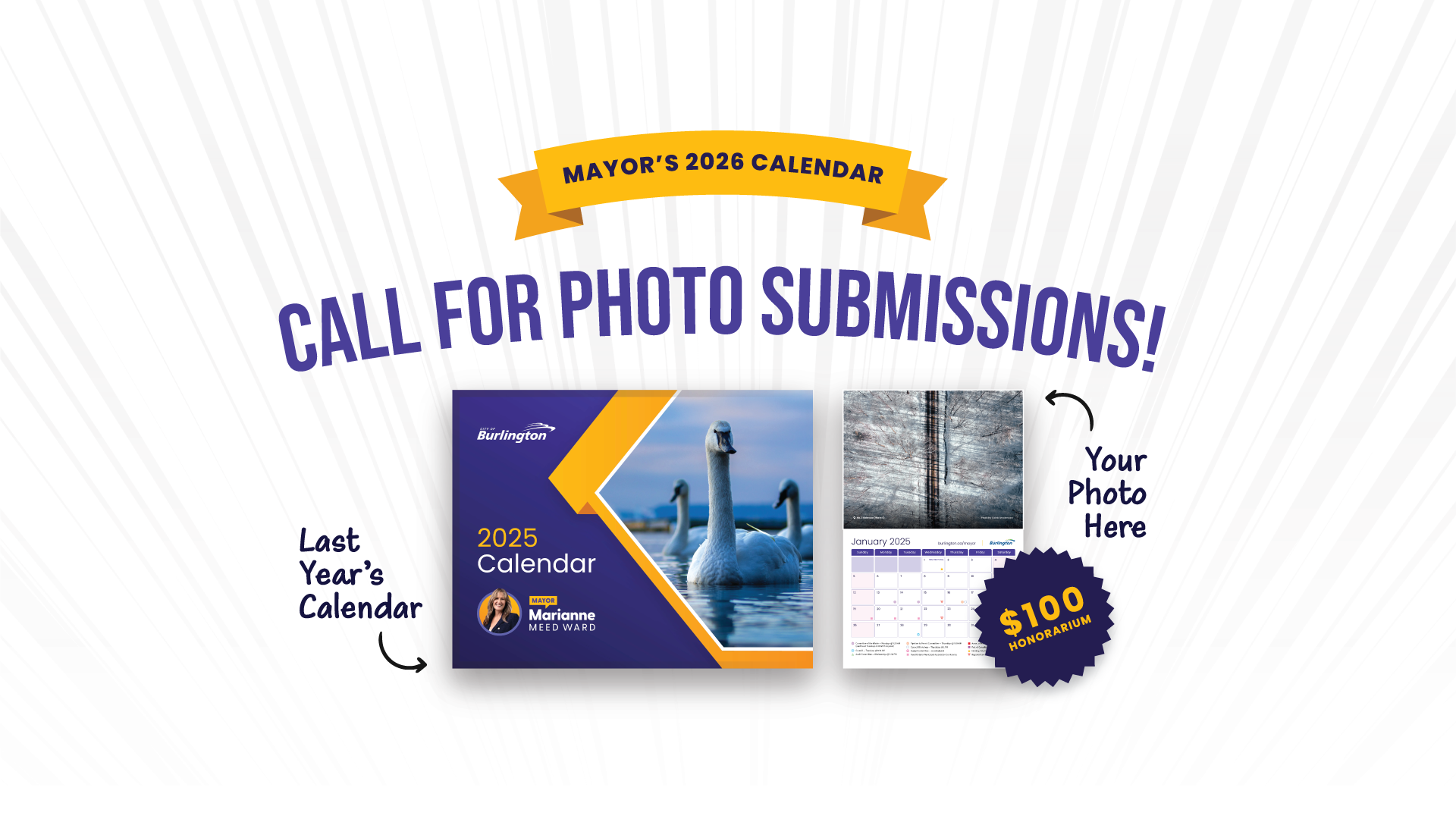 Mayor's 2026 Calendar: Call for Submissions