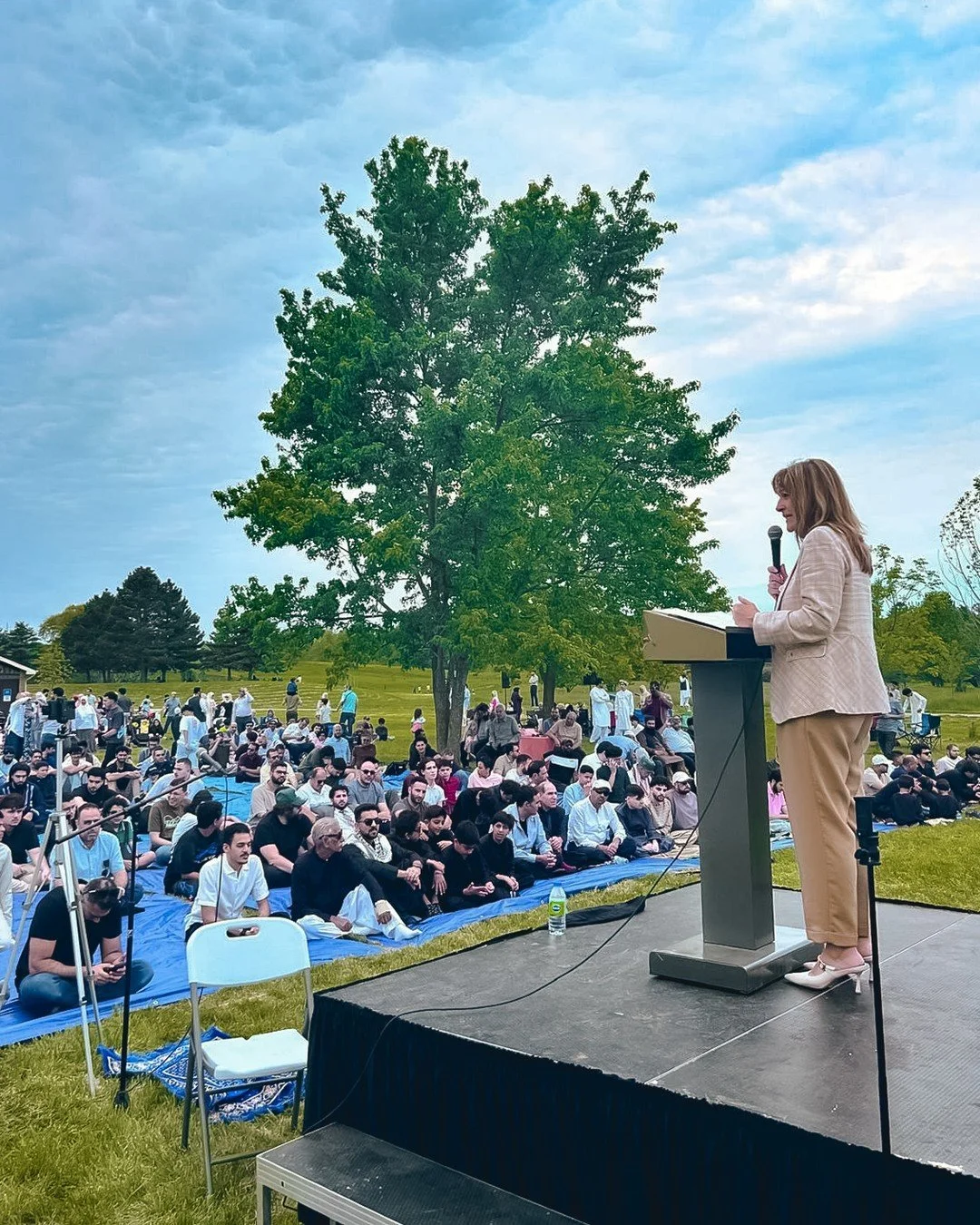 It was a pleasure to join the community today at the Eid Al-Adha Community Festival at Bronte Creek Provincial Park. Eid Mubarak to all those celebrating!

Thank you to Ehab Soliman for the kind invitation, and to the Dar Foundation for organizing su