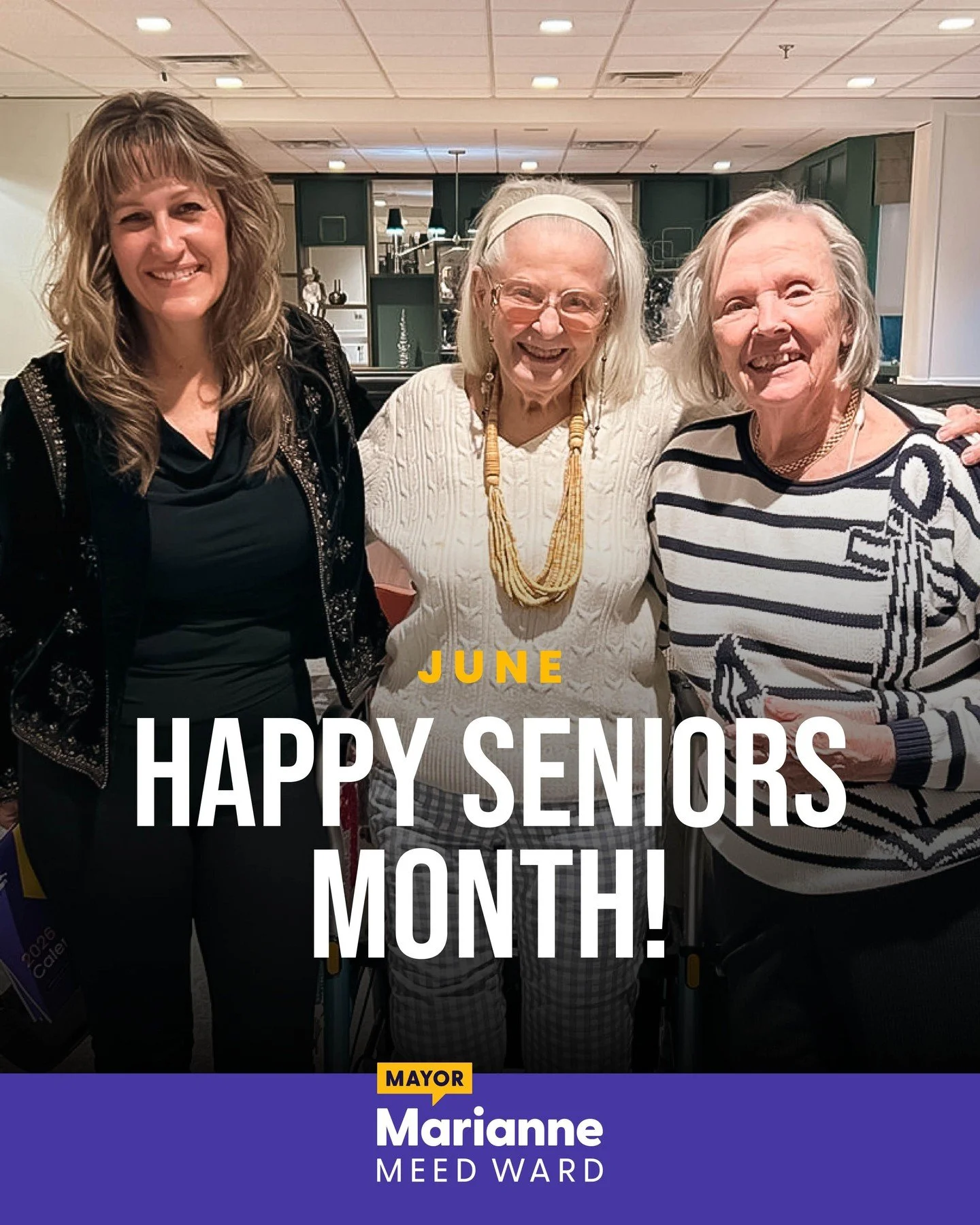 June is Seniors Month in Ontario!
 
I&rsquo;m so grateful to Burlington&rsquo;s senior community and their achievements and contributions, and celebrate the important role they play in our lives and neighbourhoods!
 
I encourage all seniors in Burlin