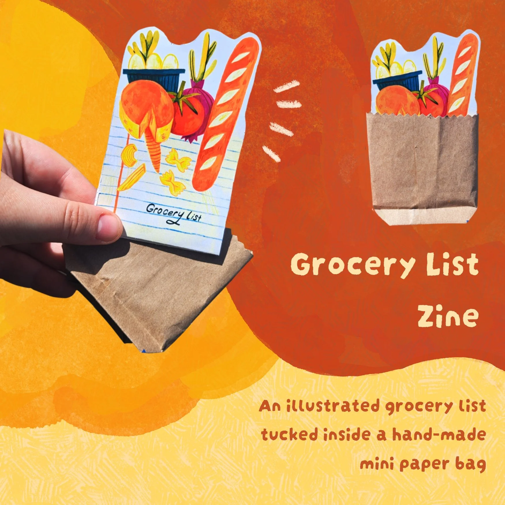 Grocery List Zine