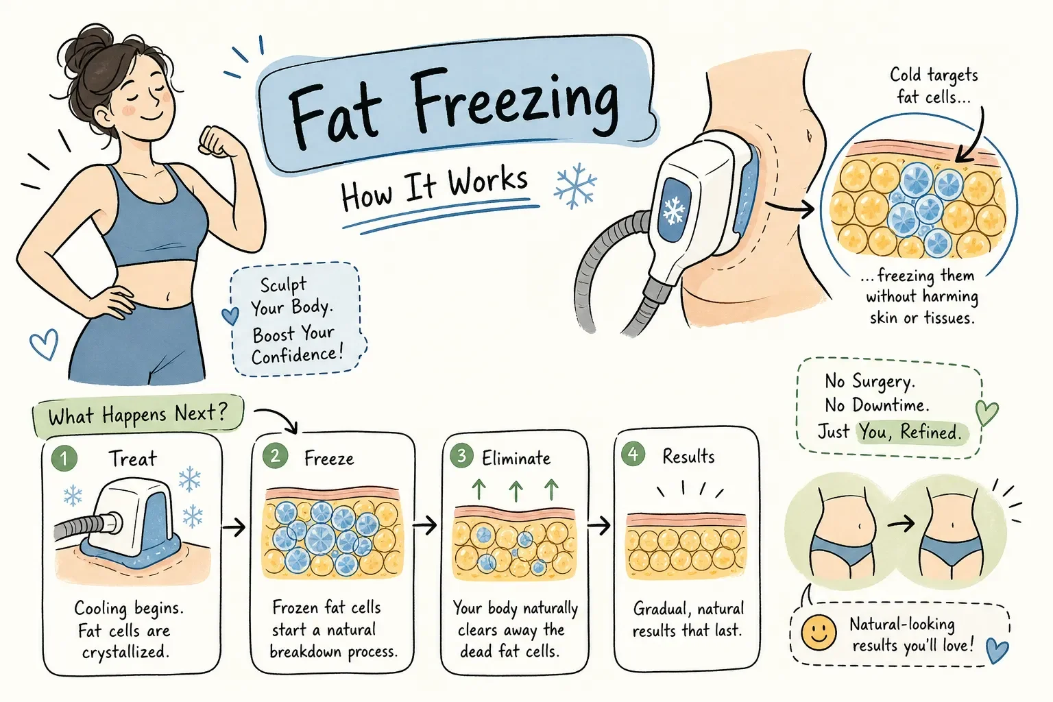 Fat Freezing Explained: How It Works &amp; What to Expect