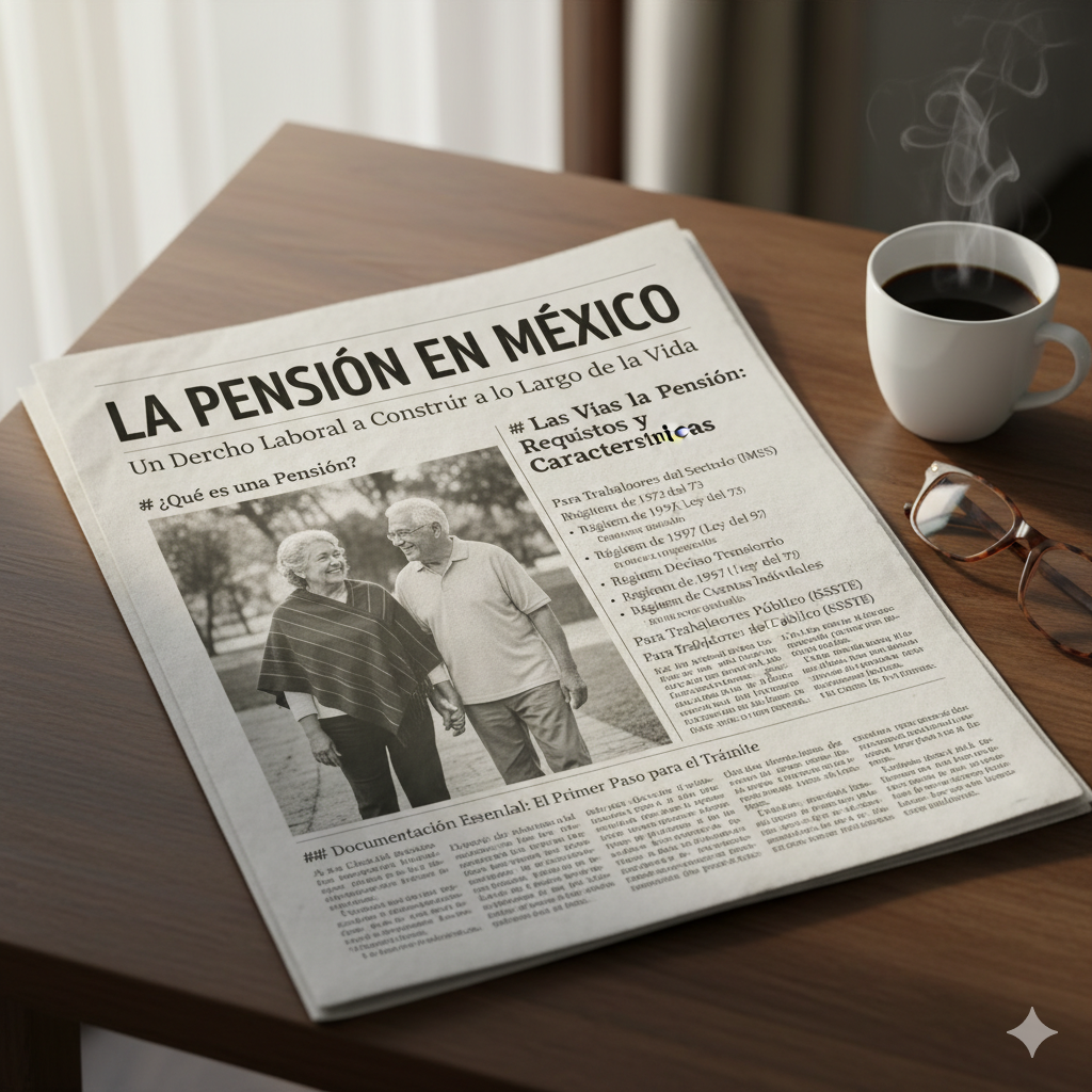 La Pensión en México: Un Derecho Laboral a Construir a lo Largo de la Vida