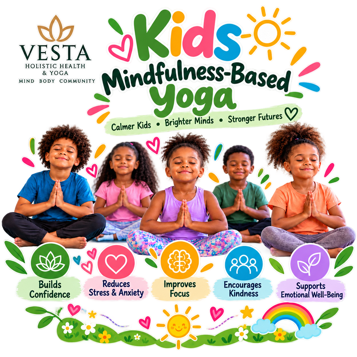 Mindfulness-Based Kids Yoga & Wellness Session