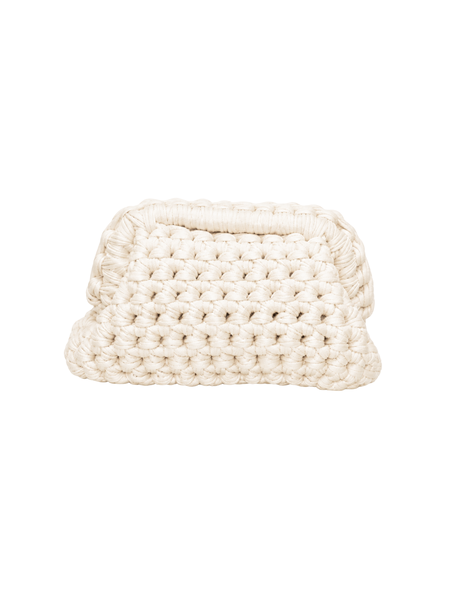 PEARL FETTUCINI CLUTCH