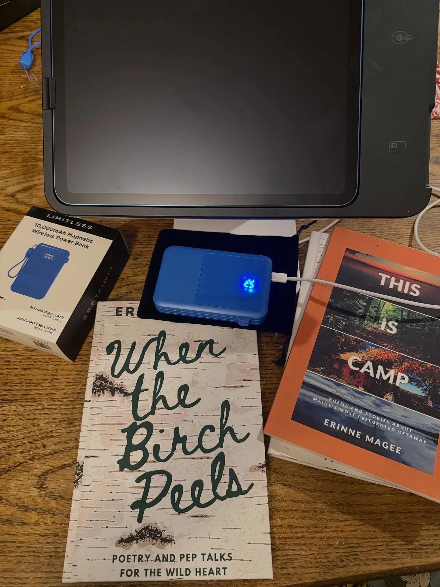 Wrapping up night one (of 2) &amp; final weekend of my Bangor mall pop up shop with The Good Is Now. 

Having an online store is amazing and convenient BUT there's nothing like meeting people in person. I feel so lucky that I am able to pursue writin